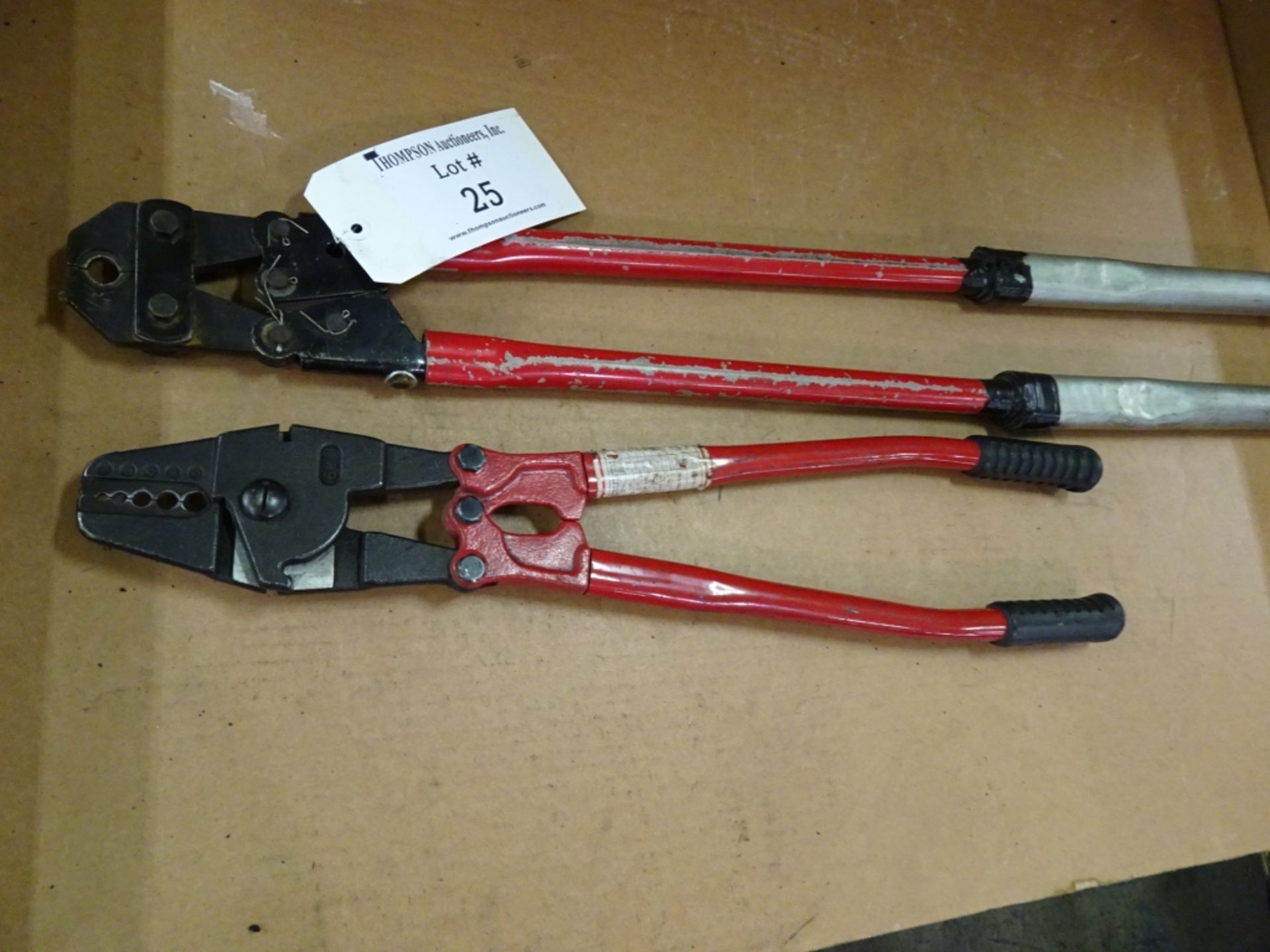 (1) 39" Crimping Tool, (1) 24" Crimping Tool - Image 2 of 2