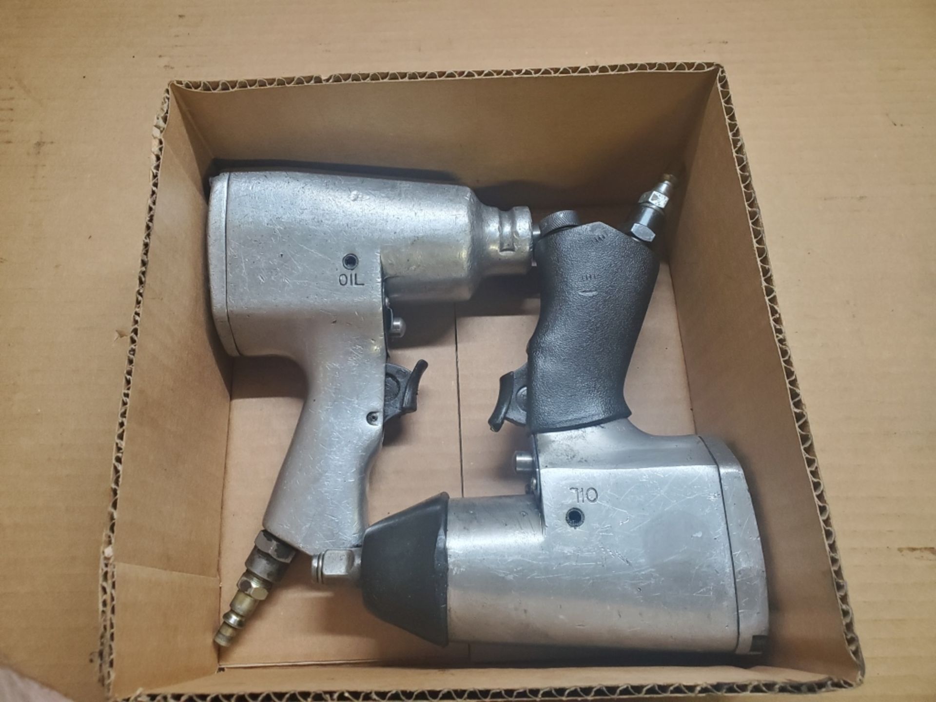 (1) DeVilbiss 1/2" Pneumatic Impact Wrench, (1) Central Pneumatic Impact Wrench - Image 2 of 4