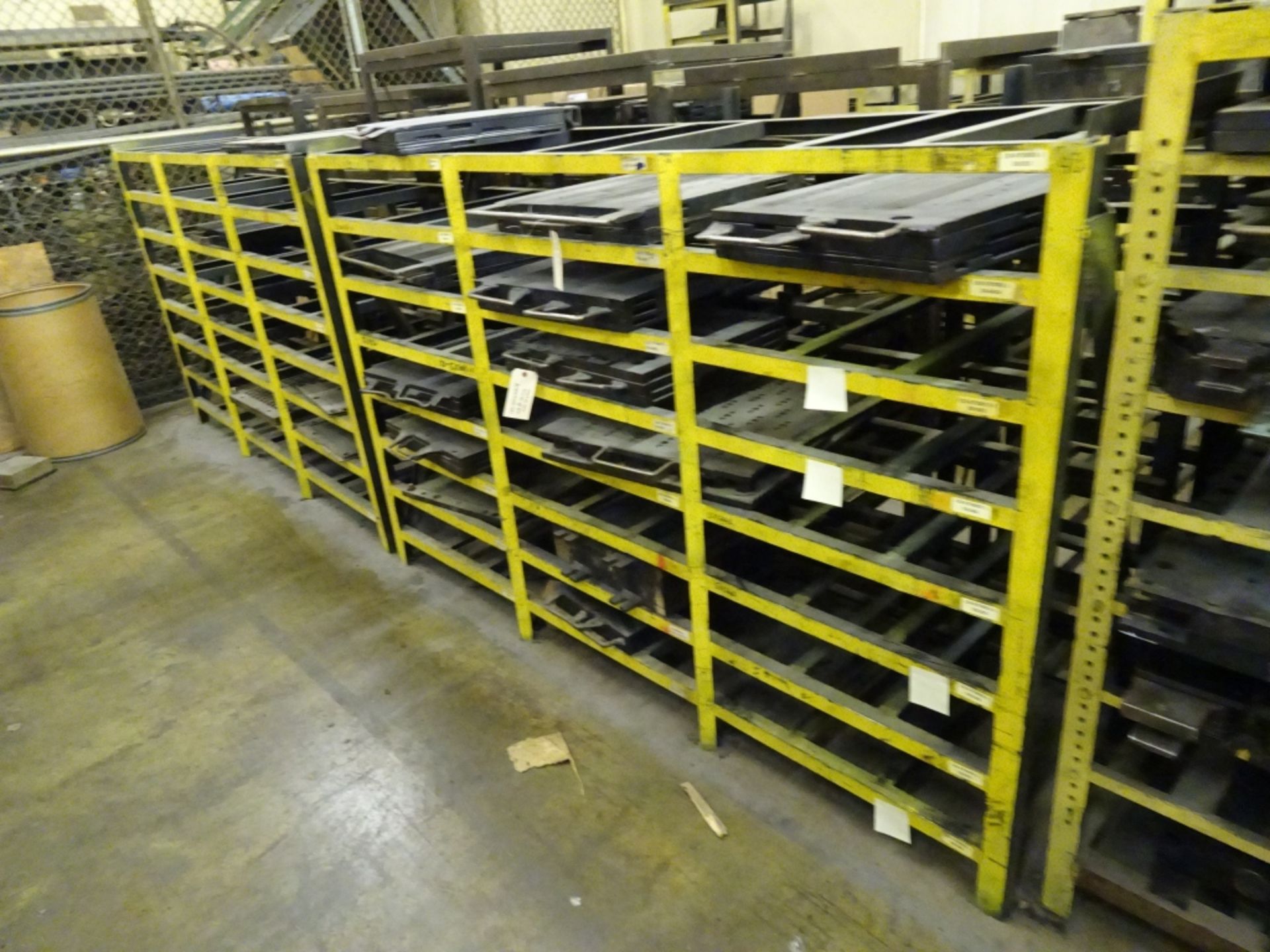 (13) Various Sized Heavy Duty Steel Mold Racks With No Contents - Image 6 of 6