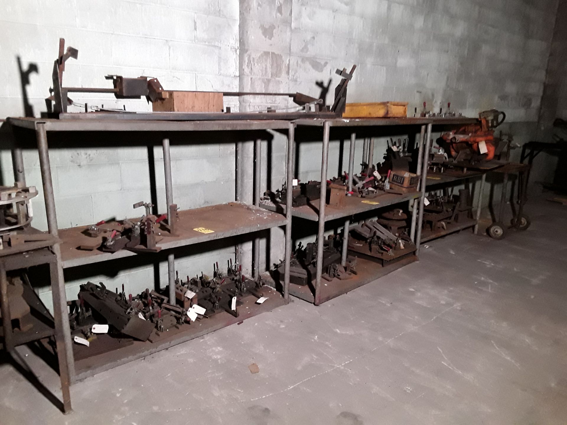 Platform Scale, Metal Shelves and Contents, and Misc. - Image 2 of 2