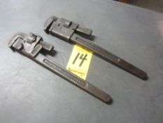 (2) Pipe Wrenches