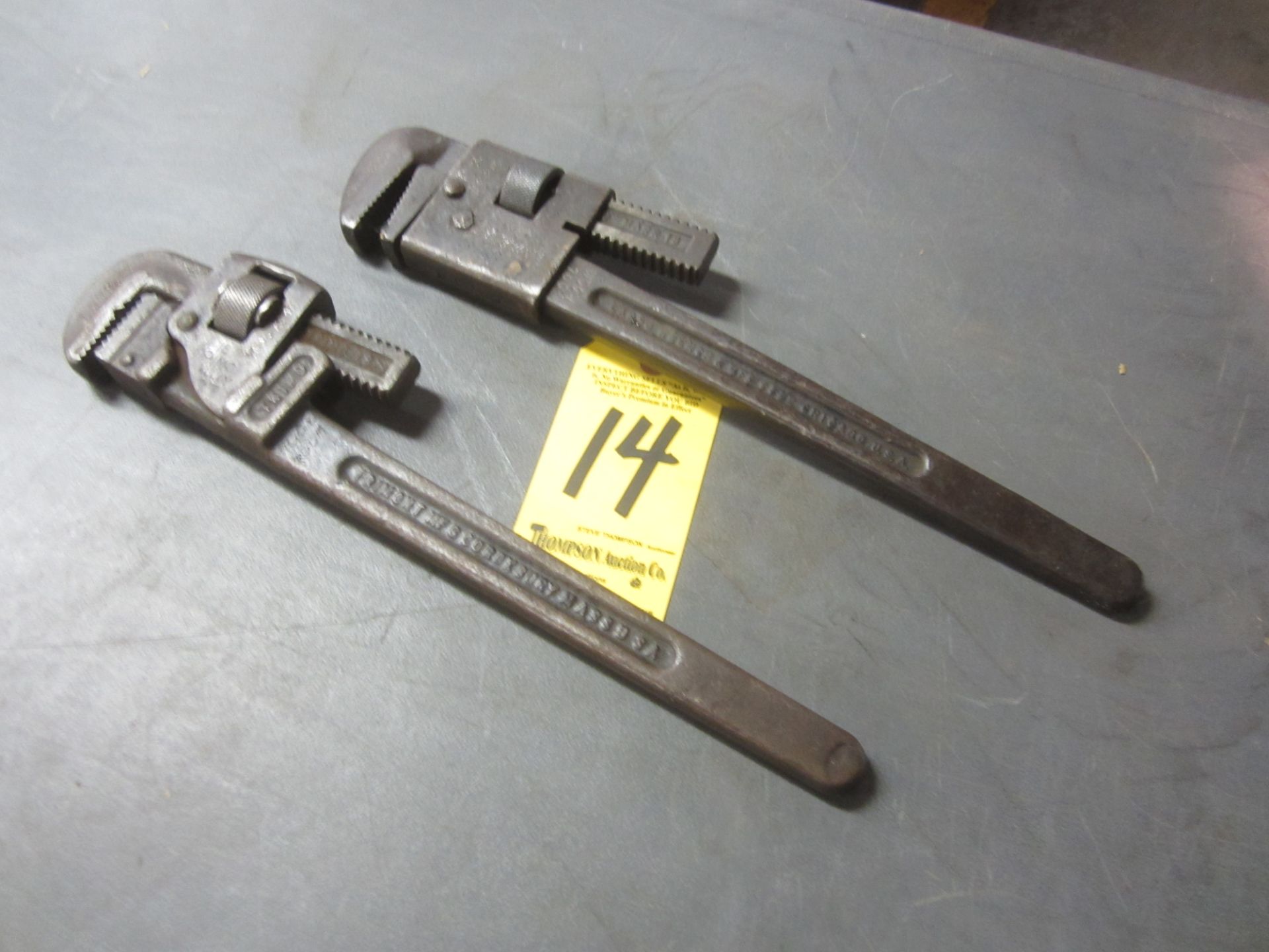 (2) Pipe Wrenches