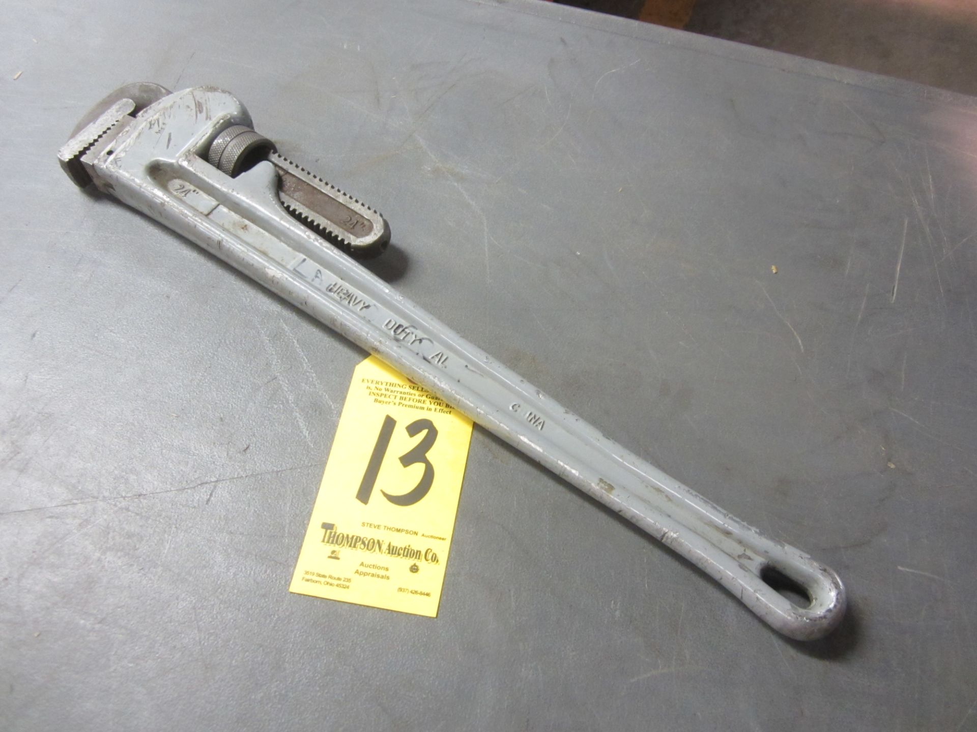 24" Aluminum Pipe Wrench