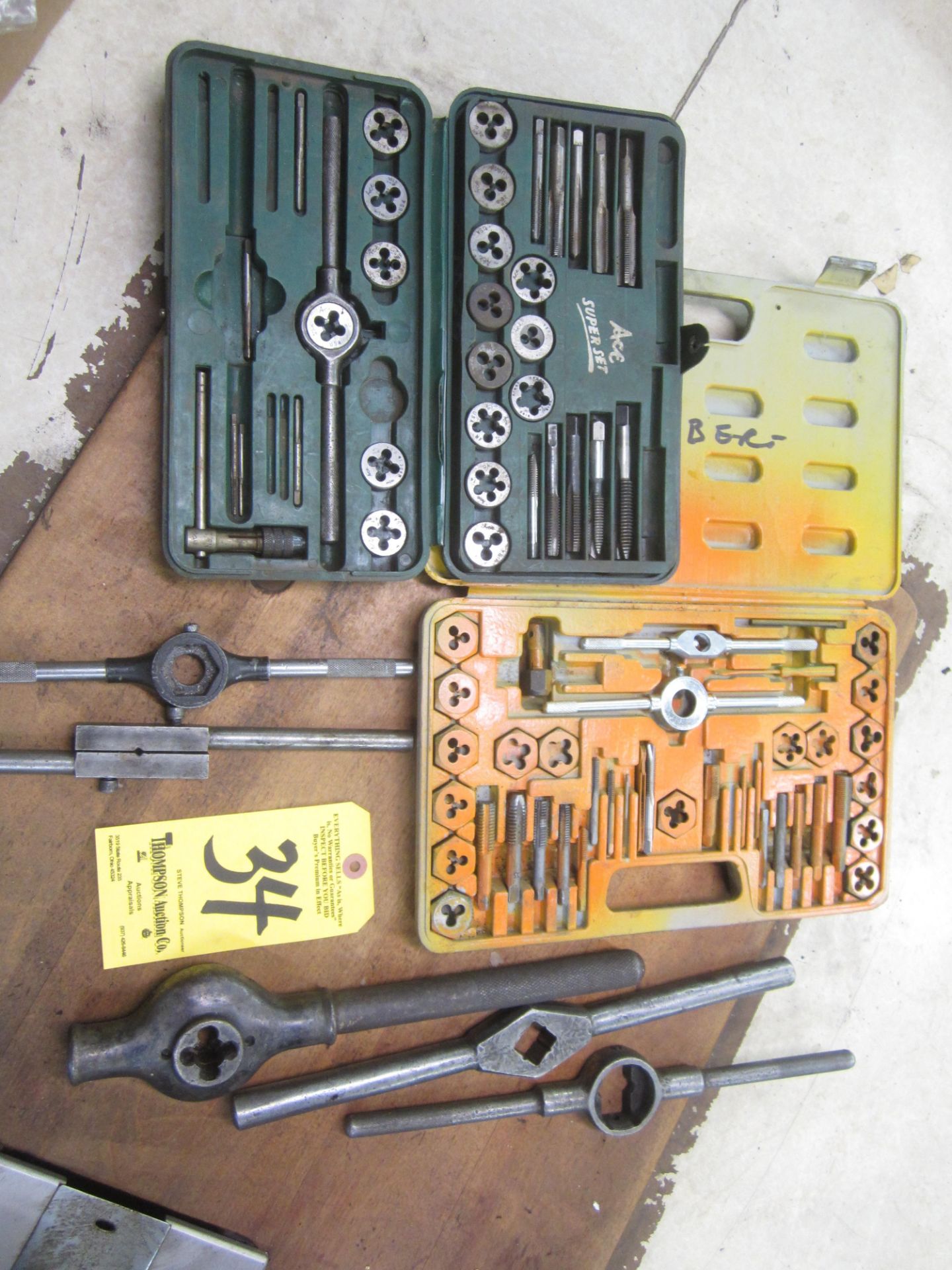 Tap and Die Sets and Tap and Die Handles