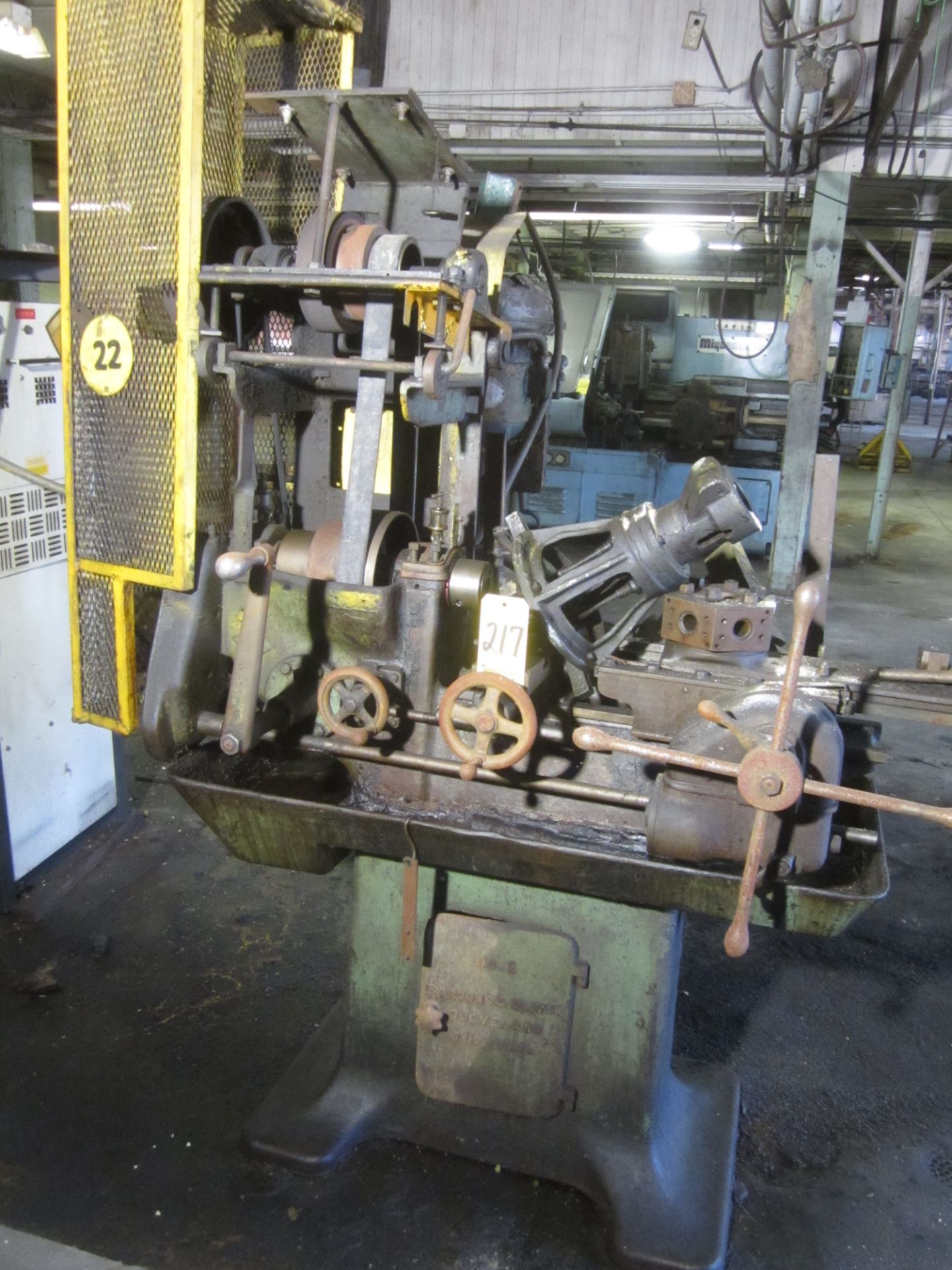 Bardons and Oliver #2 Turret Lathe, and Delta 15" Floor Model Drill Press