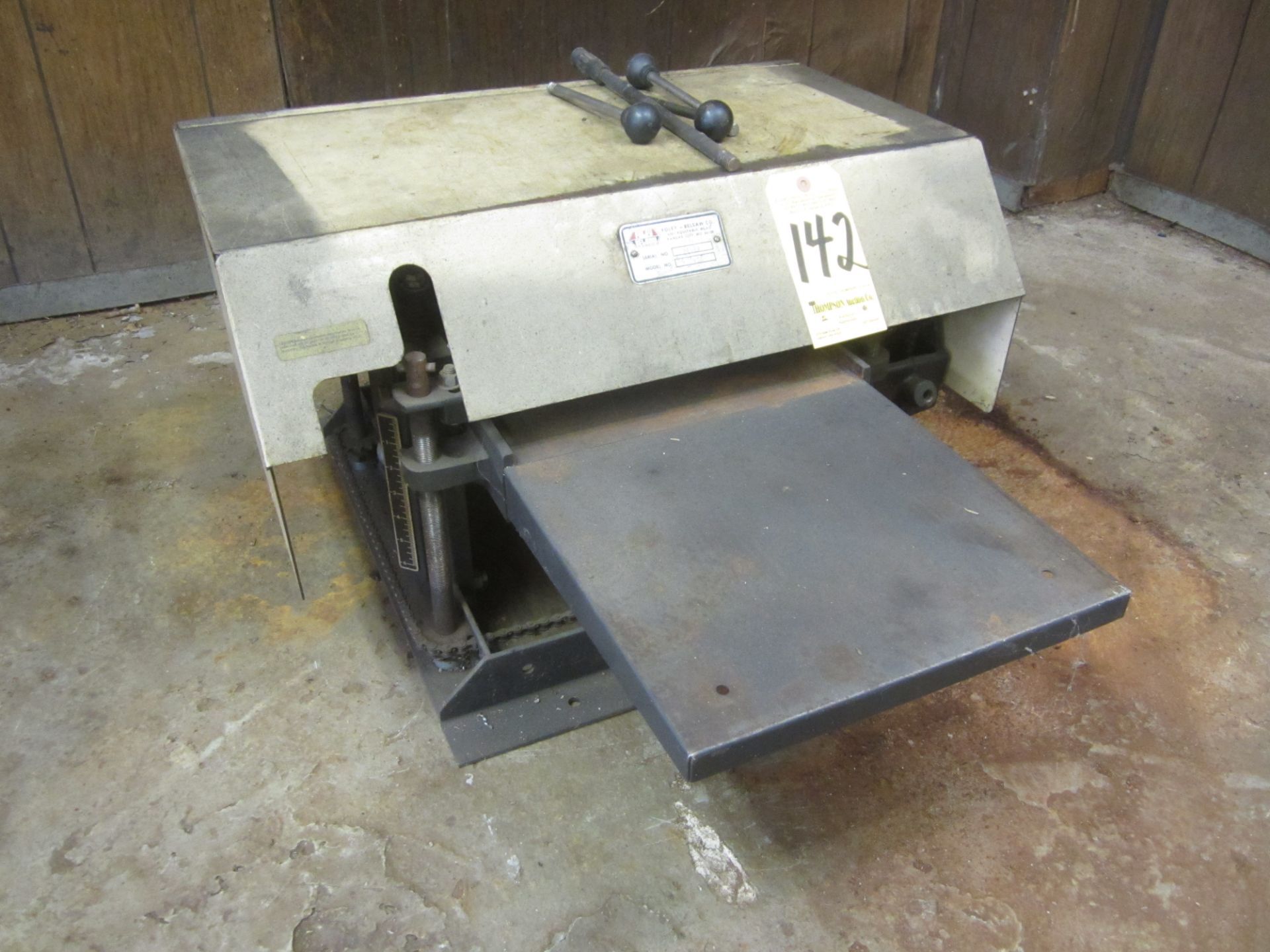 Foley Belsaw Model 910, 12" Wood Planer, No Motor