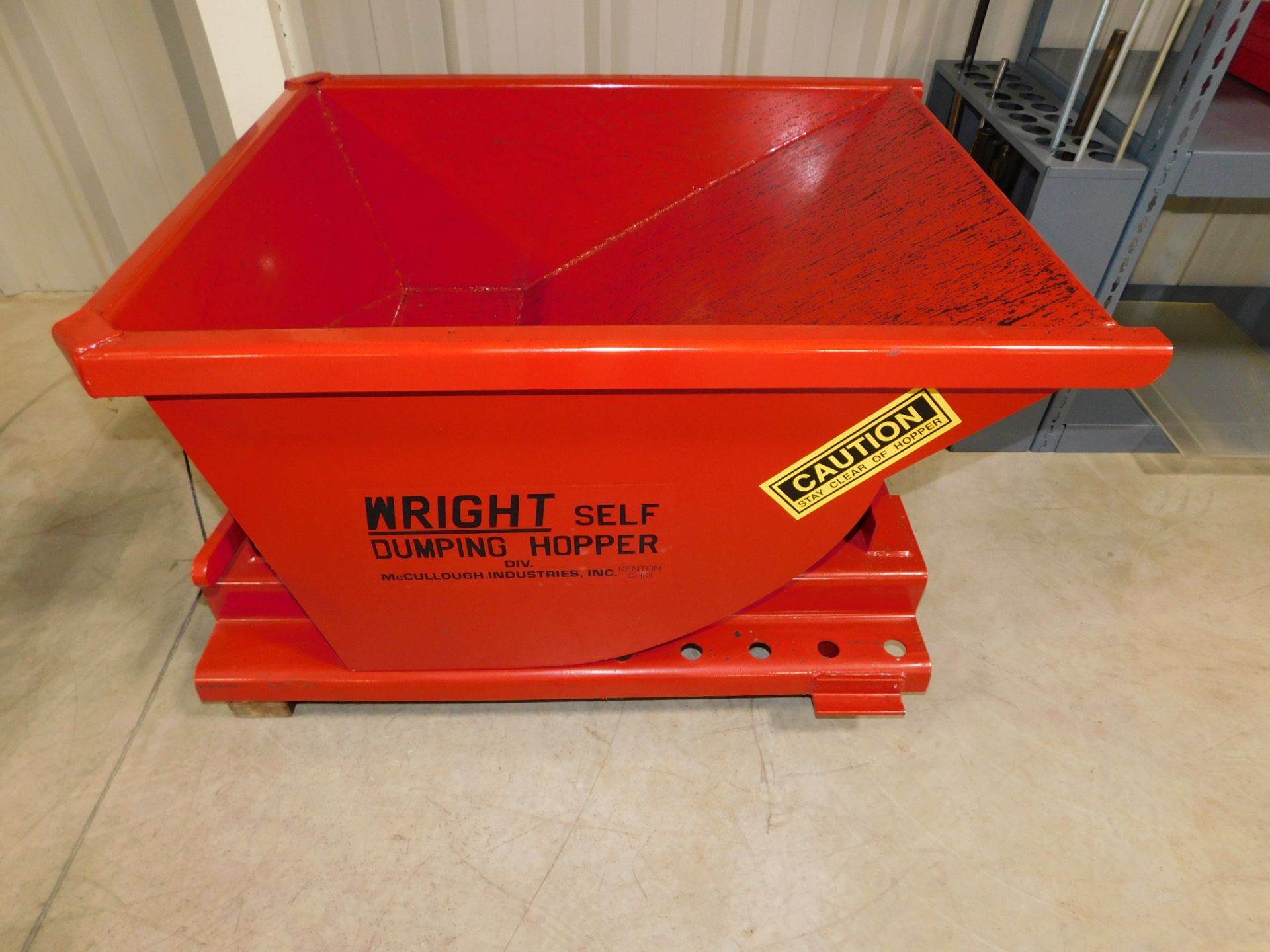 Wright Model 2577 Dump Hopper
