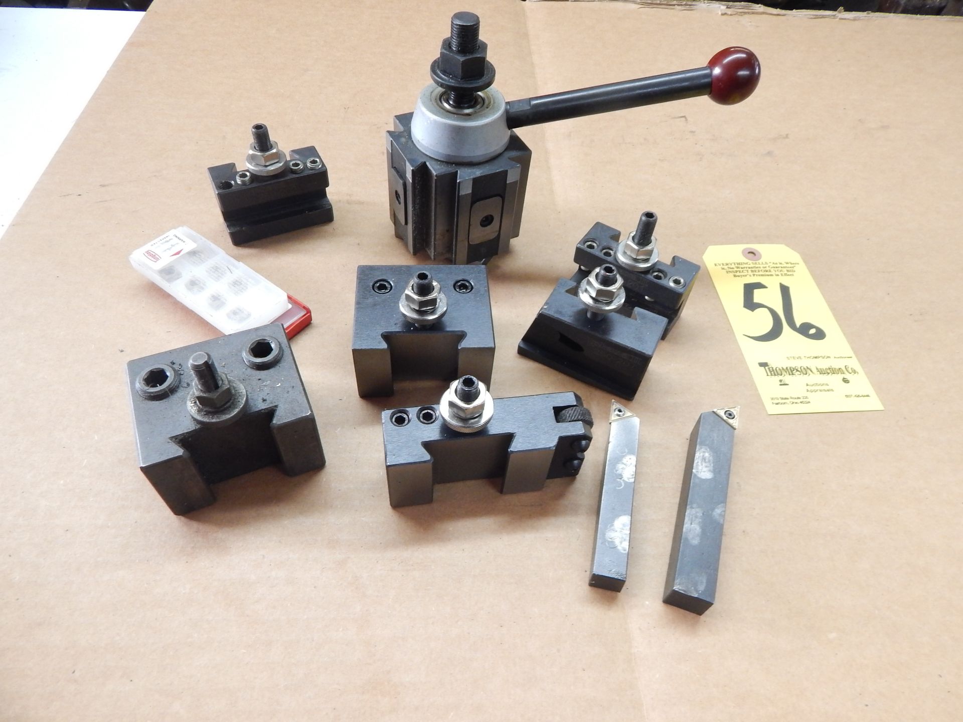 Phase II Model 250-200 Quick Change Tool Post with (6) Tool Holders