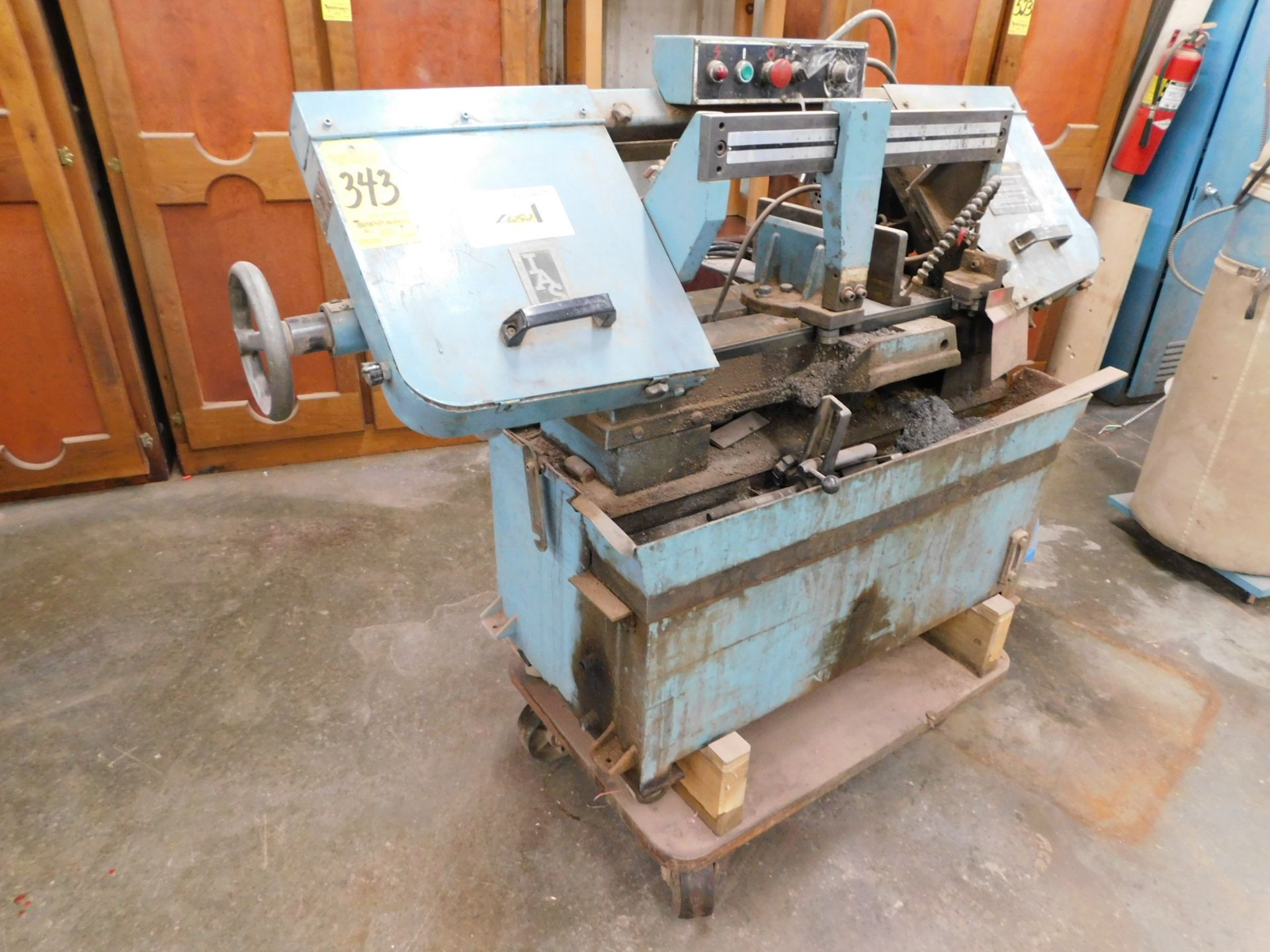 Lobo Model BS-916 Horizontal Bandsaw, 9" x 16" Cap., 1" Blade, Coolant, 115V, 1ph - Image 2 of 12