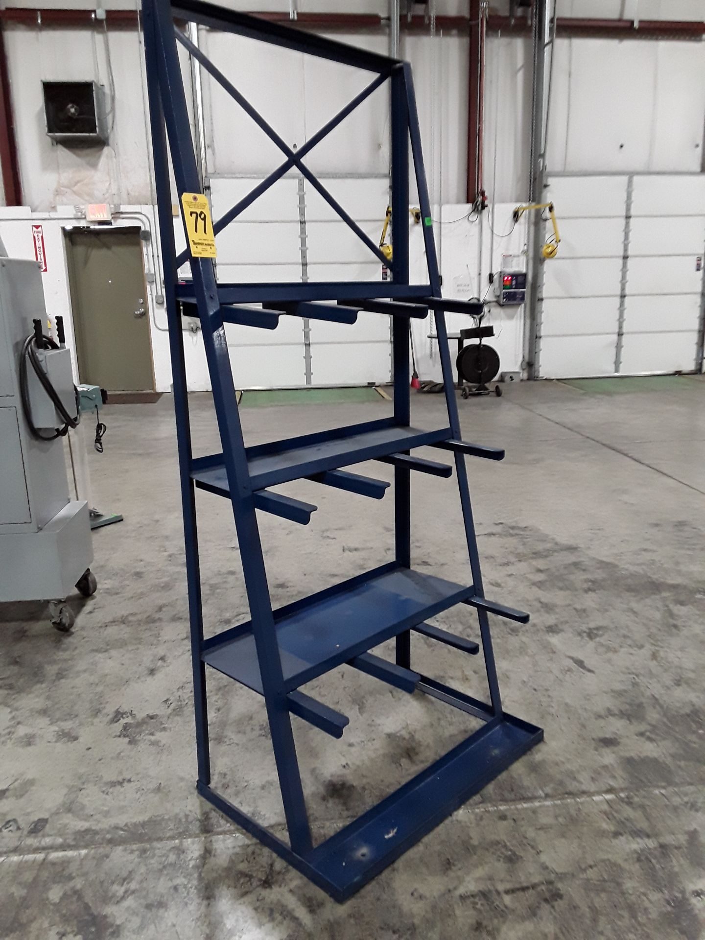 Cantilever Storage Rack, 7' High X 3' Wide X 2' Deep, Address for Inspection and Pick Up 3040 N.