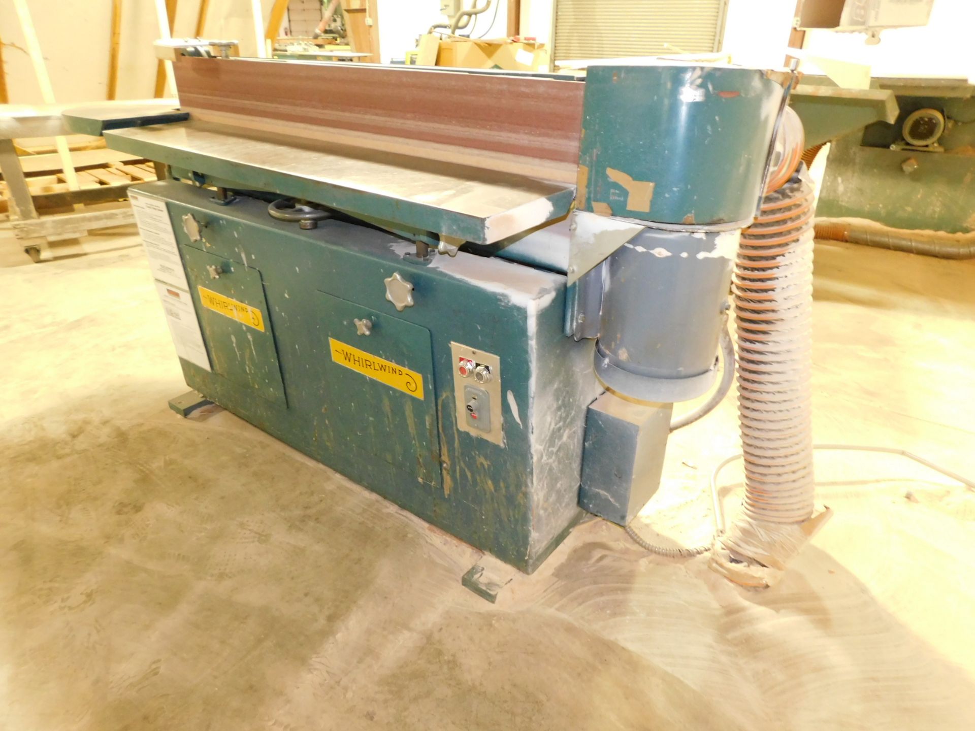 Whirlwind Model 855 Edge Sander, s/n 556488, 8 1/2” X 56” Capacity, Oscillating - Image 6 of 8