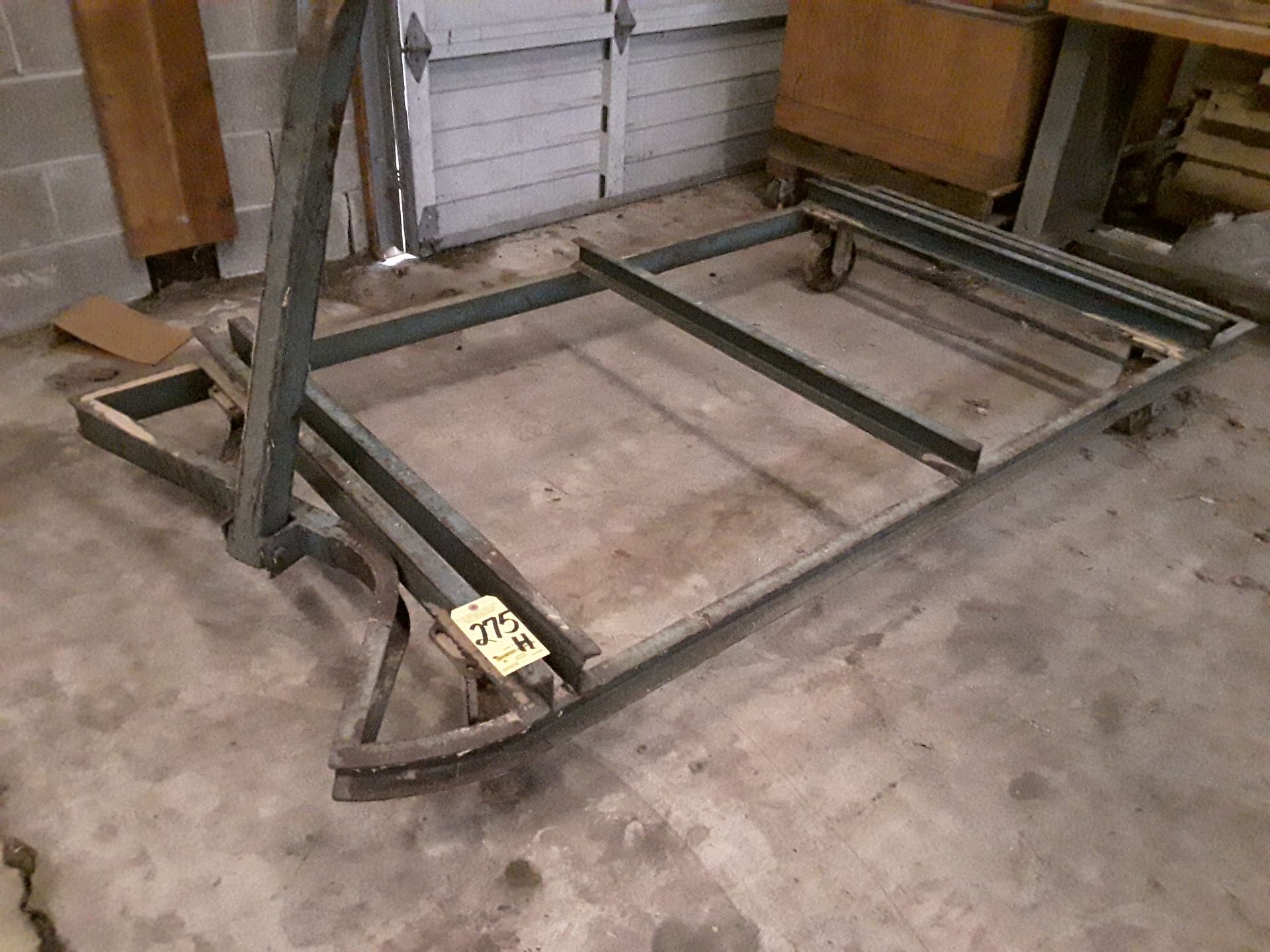 Steel 4-Wheel Cart, 48" x 96"