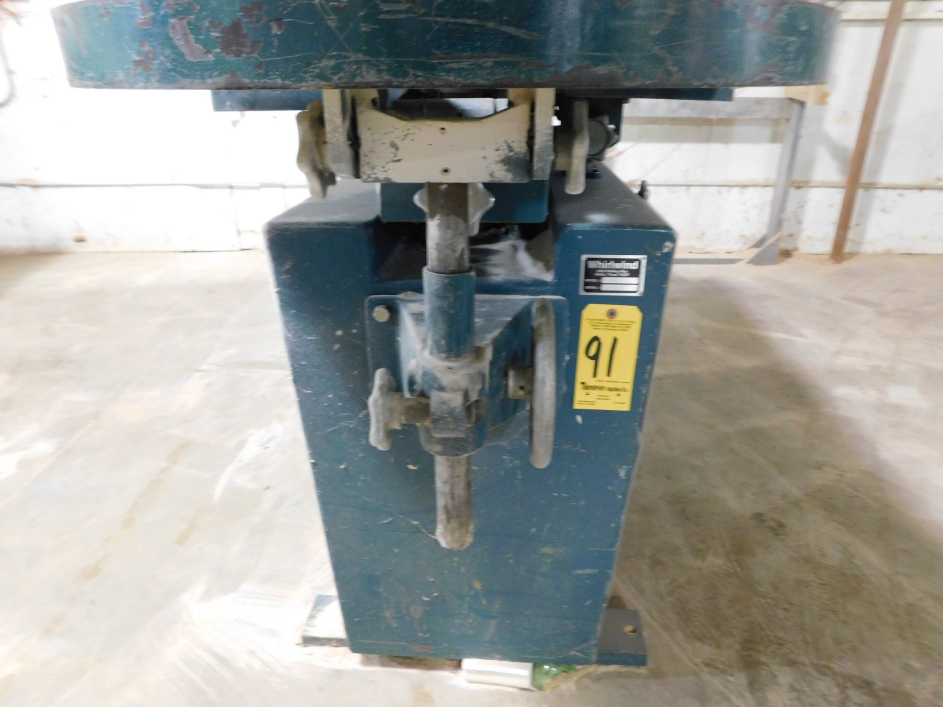 Whirlwind Model 855 Edge Sander, s/n 556488, 8 1/2” X 56” Capacity, Oscillating - Image 5 of 8