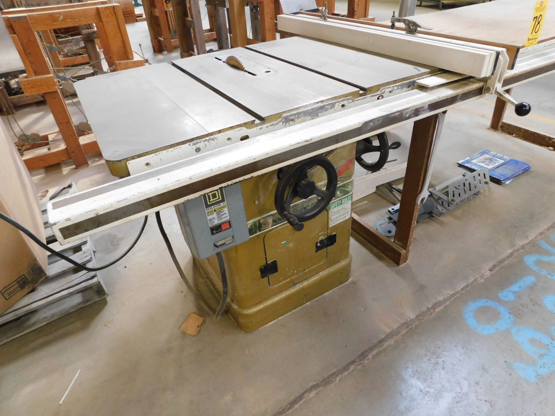 Powermatic Model 66 Table Saw, 10”, 5 HP