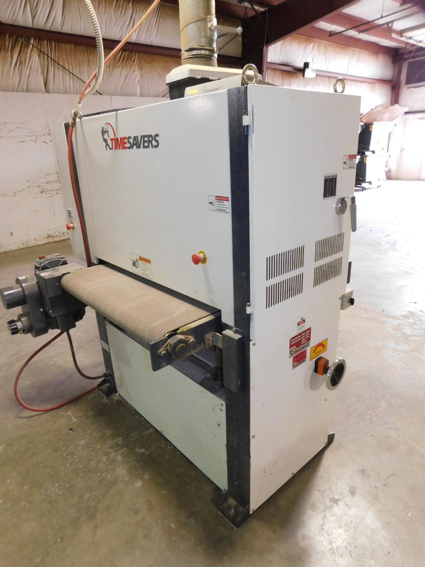 Timesaver Model Series 1300, Model 1311-13-1 Belt Sander, s/n 90106, New 2005, 37” X 60” Belt - Image 5 of 8