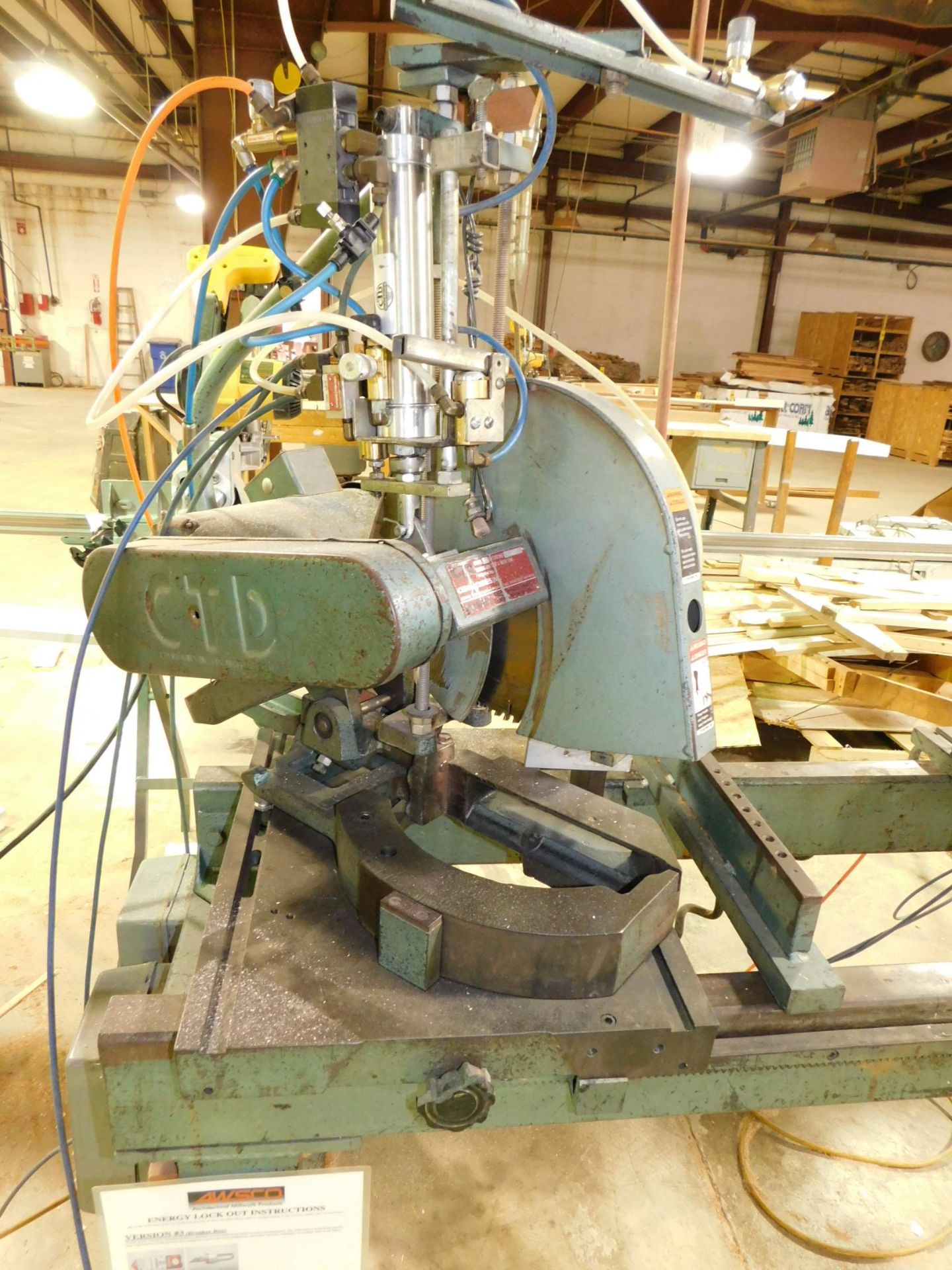 CTD Model DM200 Double Head Miter and Trim Saw, s/n 687, 0-45 Degree Miter, 12” Blade Capacity, ( - Image 2 of 11