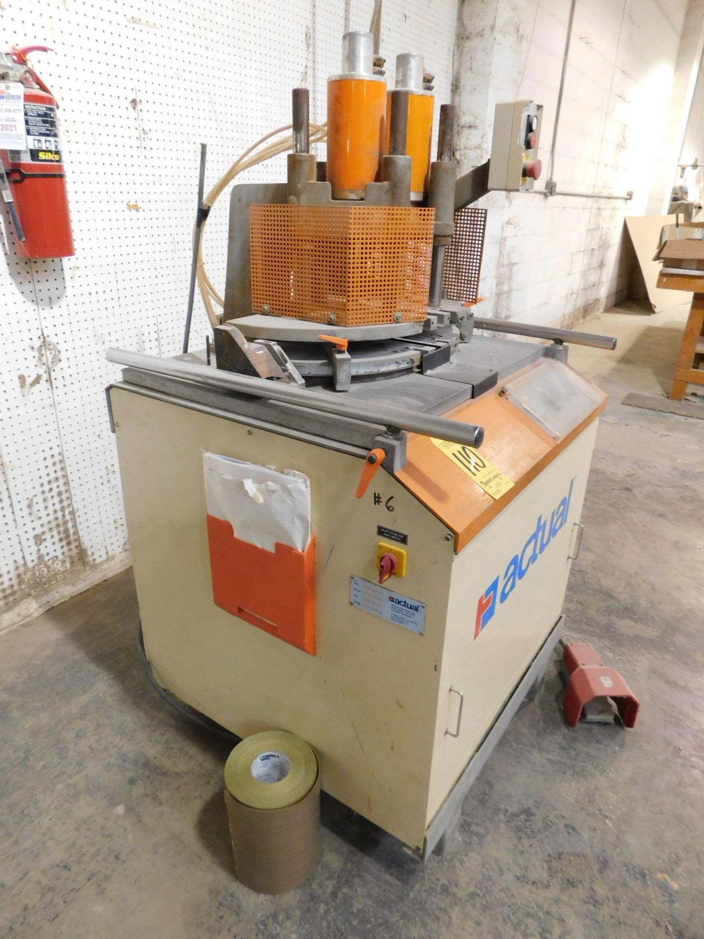 Greller Model Actual A-100-S Single Point Sash and Frame Welder, s/n M15-3490, New 1992, Rebuilt - Image 3 of 8