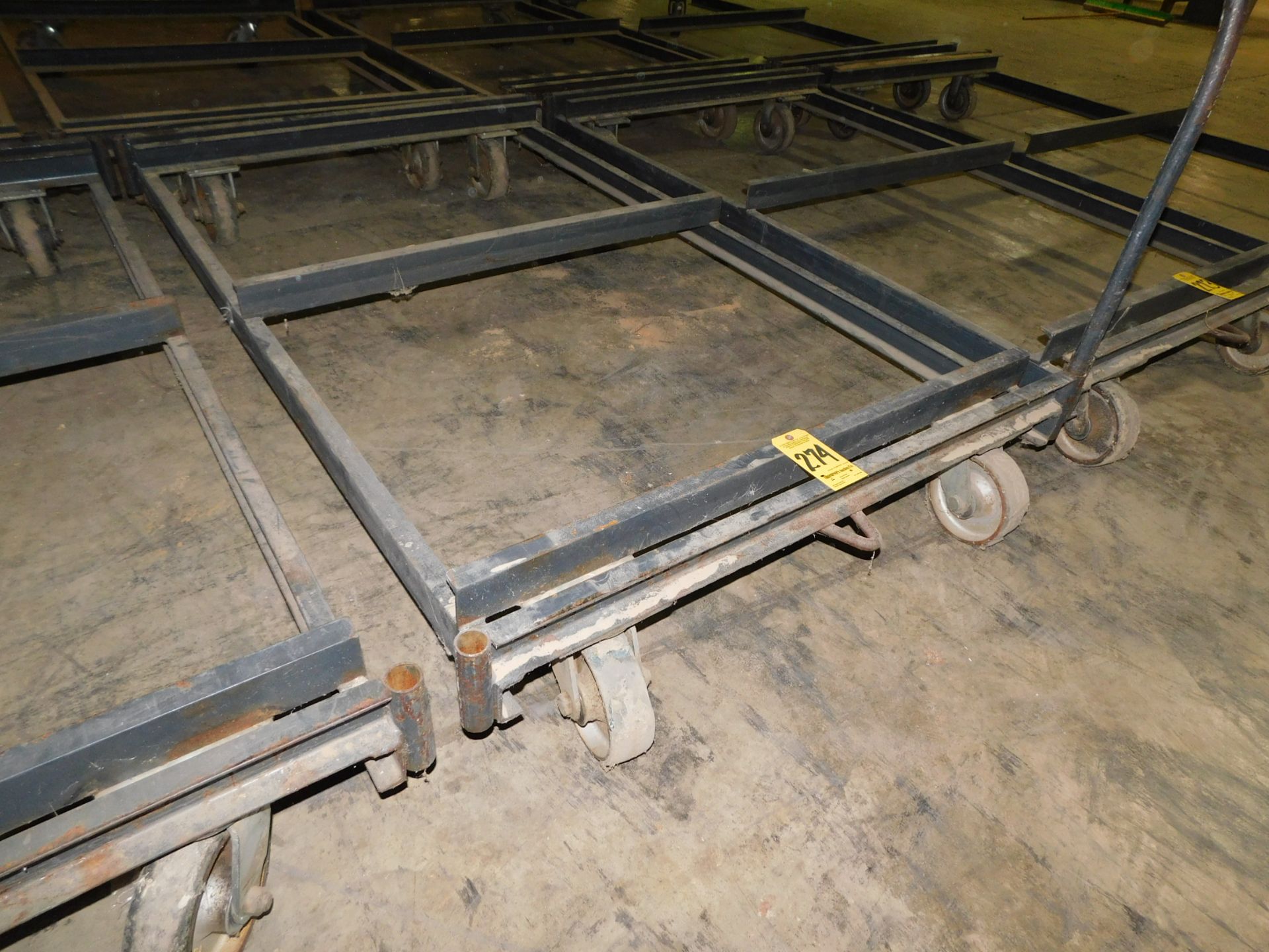 Steel 4-Wheel Cart, 49" X 84"