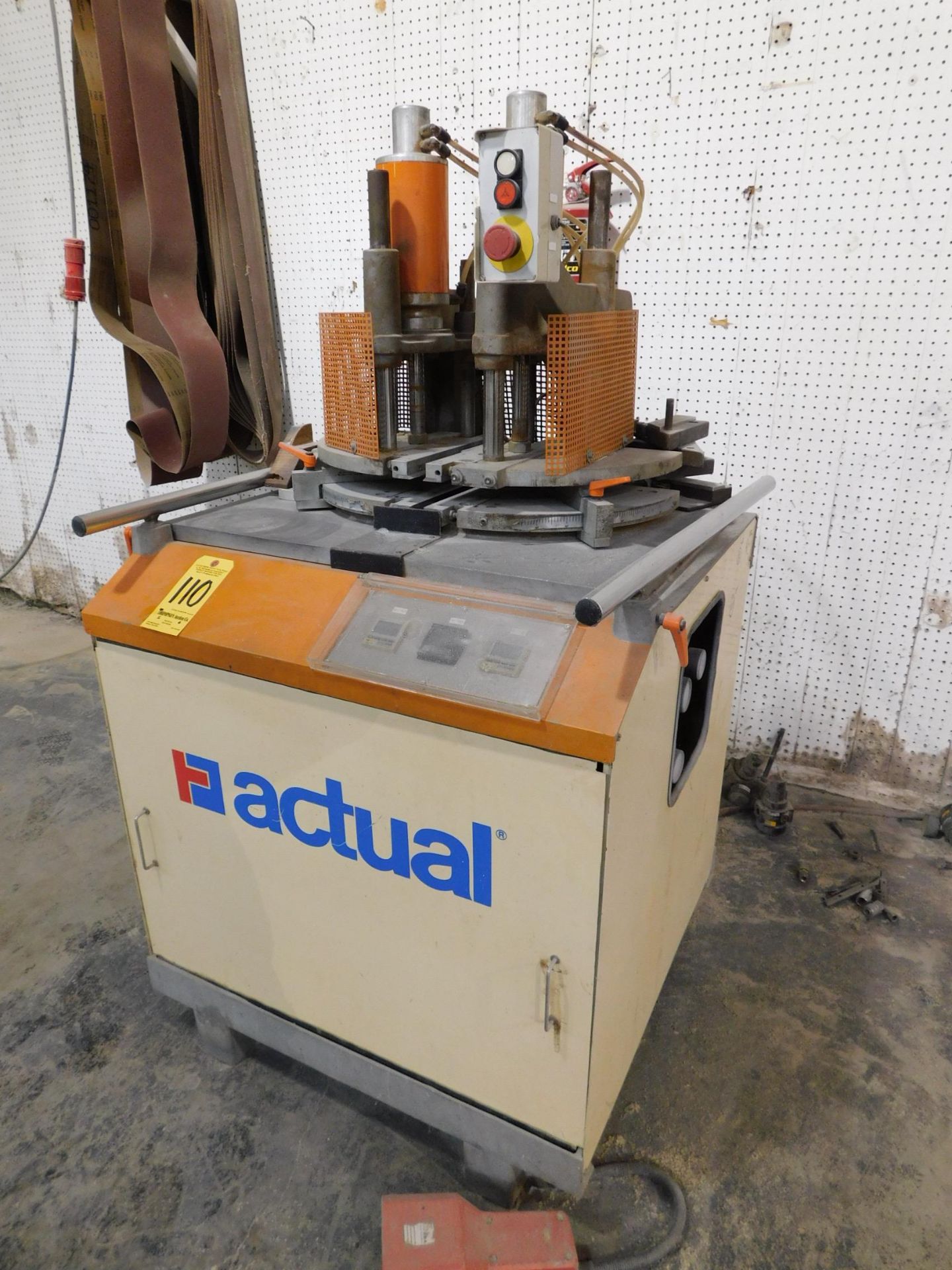 Greller Model Actual A-100-S Single Point Sash and Frame Welder, s/n M15-3490, New 1992, Rebuilt - Image 2 of 8