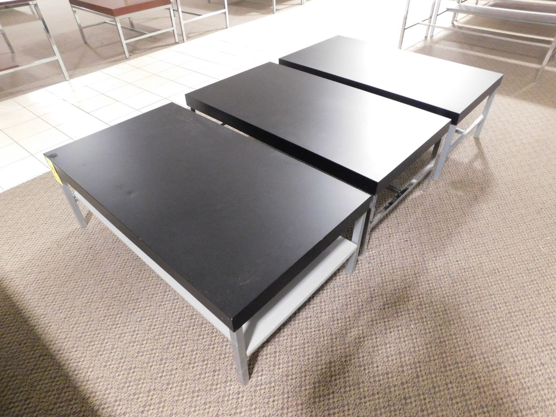 (3) Tables, 30" x 54.5 " x 19" H