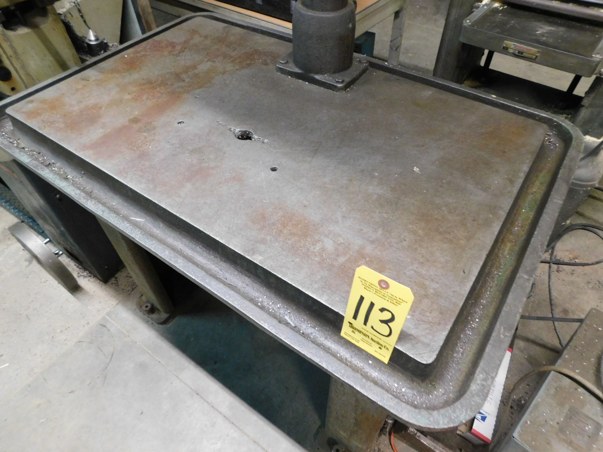 Powermatic Model 1200, 20" Variable Speed Drill Press, 1 1/2 HP, 24" X 40" Table, Loading Fee $100 - Image 3 of 6