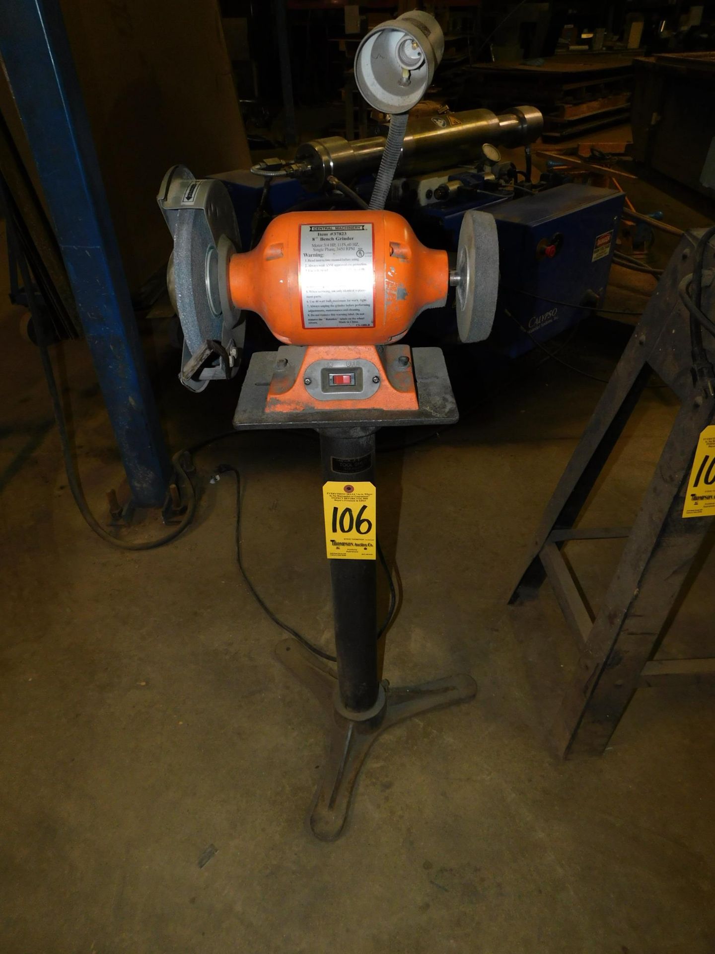 Central Machinery 8" Double End Pedestal Grinder