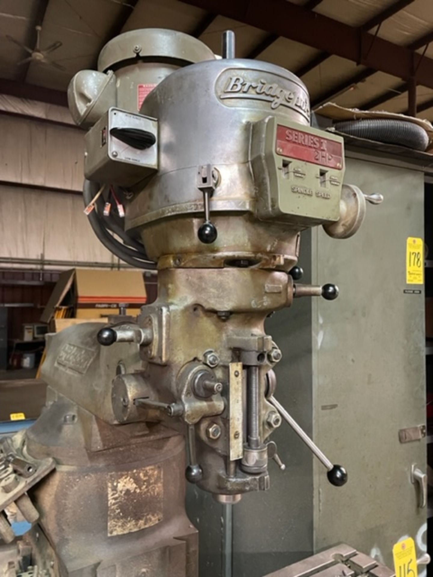 Bridgeport Series I, 2 HP Vertical Mill, 9" X 42" Table, Head Recently Rebuilt, Loading Fee $100.00 - Image 3 of 7