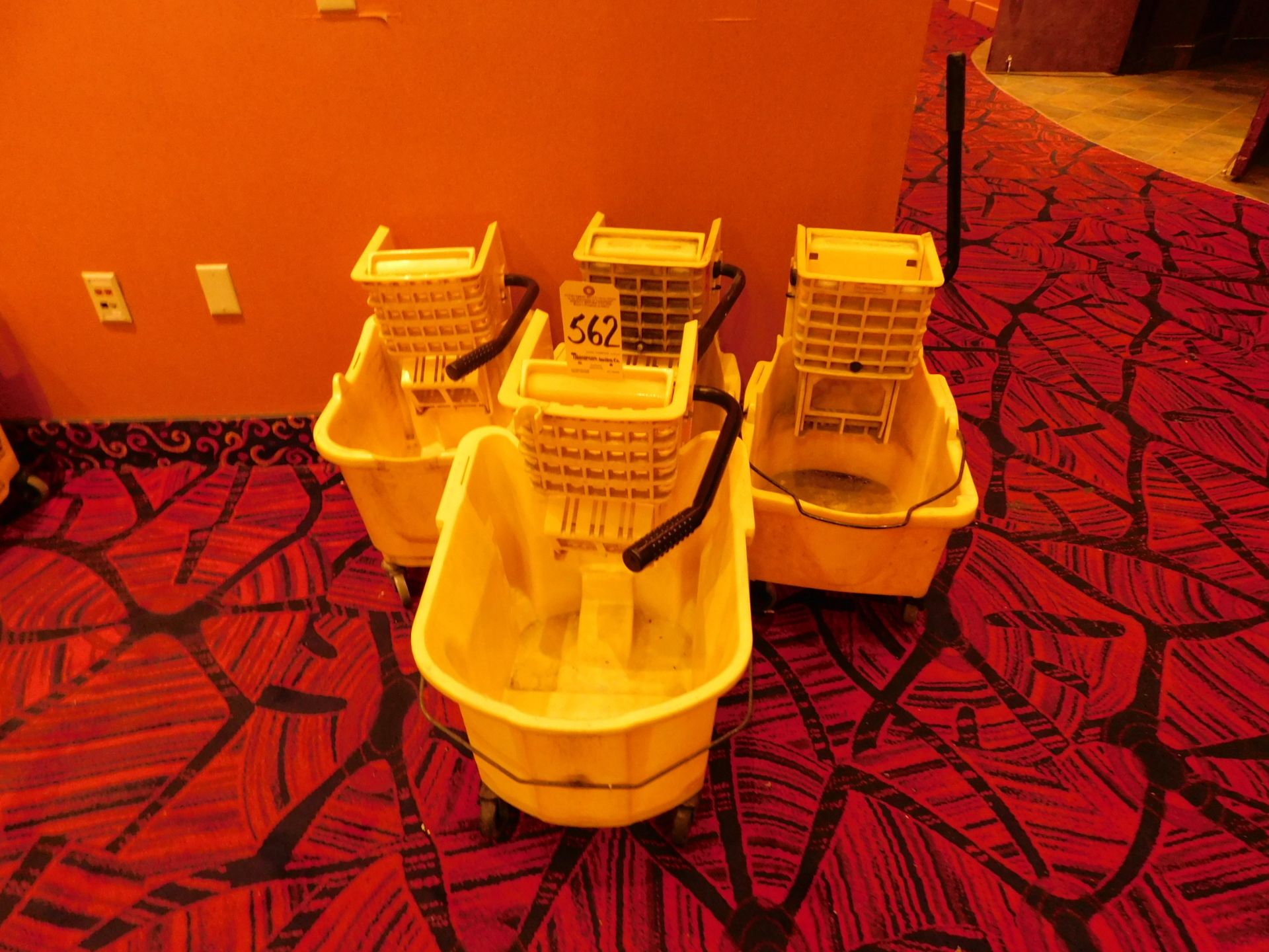 (4) Mop Buckets