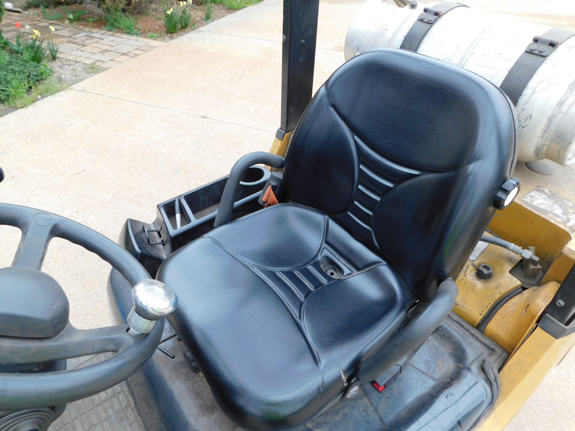 Caterpillar Model 2C6000 Forklift, SN AT83F40876, 4,500 lb cap., LP, Non-Marking Hard Tires, 3-Stage - Image 12 of 21