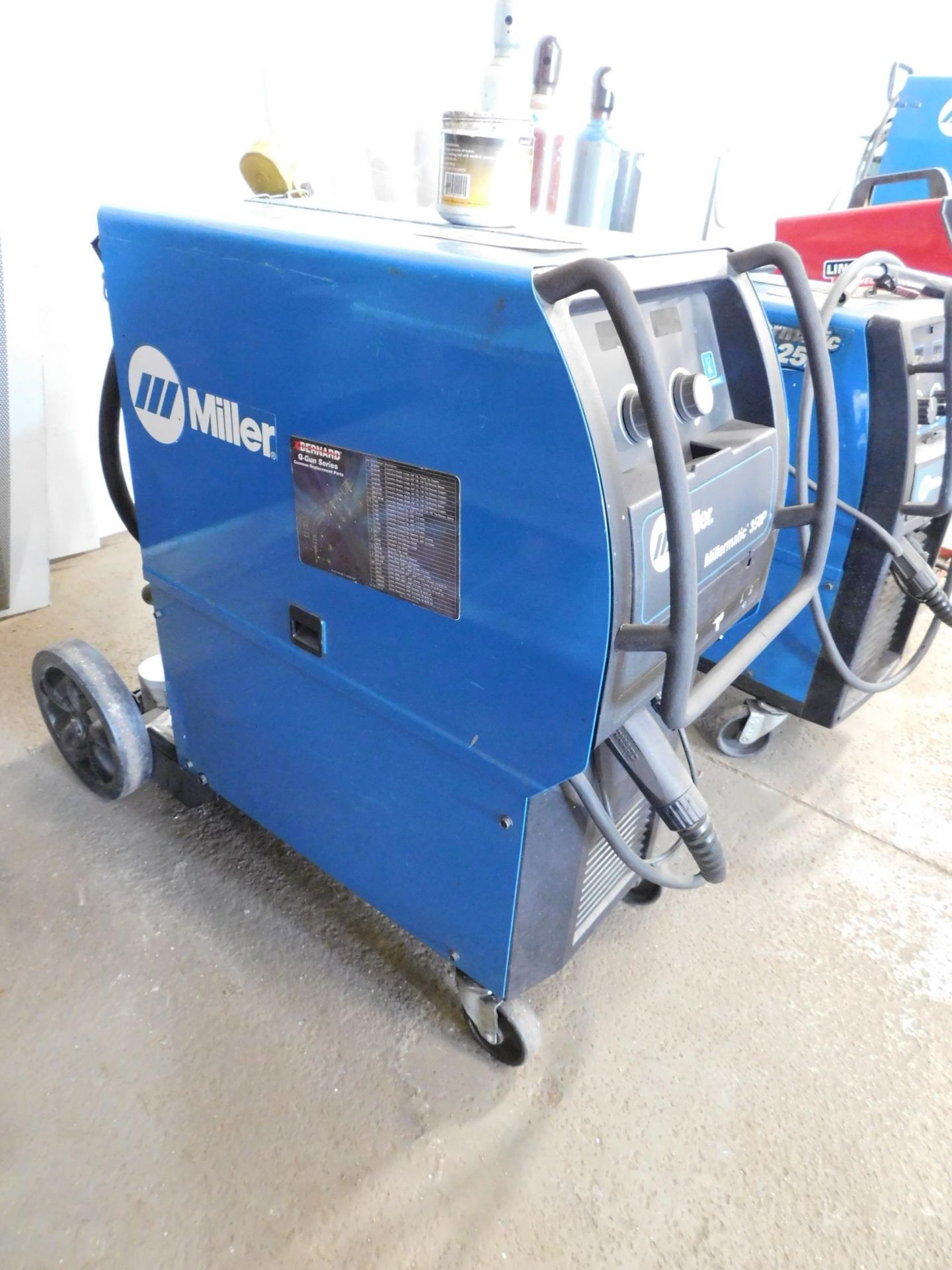 Miller Millermatic 350P Mig Welder, SN ME041444N, 230/460V, 1 phase or 3 phase - Image 2 of 4