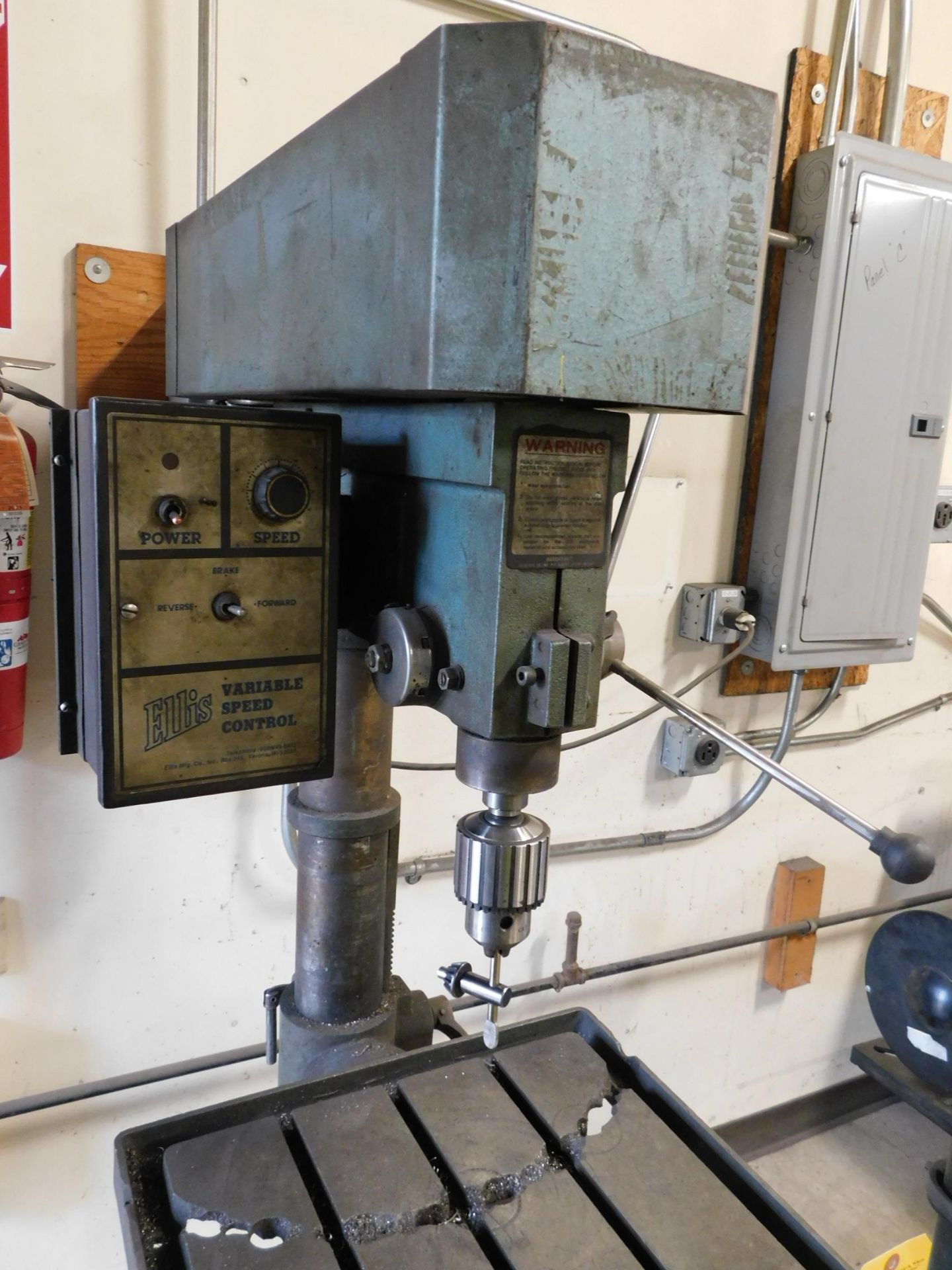 Ellis 20" Variable Speed Floor Model Drill Press, 1 phase - Image 2 of 6