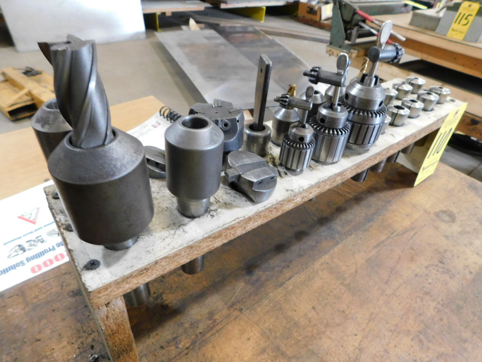 Set of R-8 Collets and Toolholders