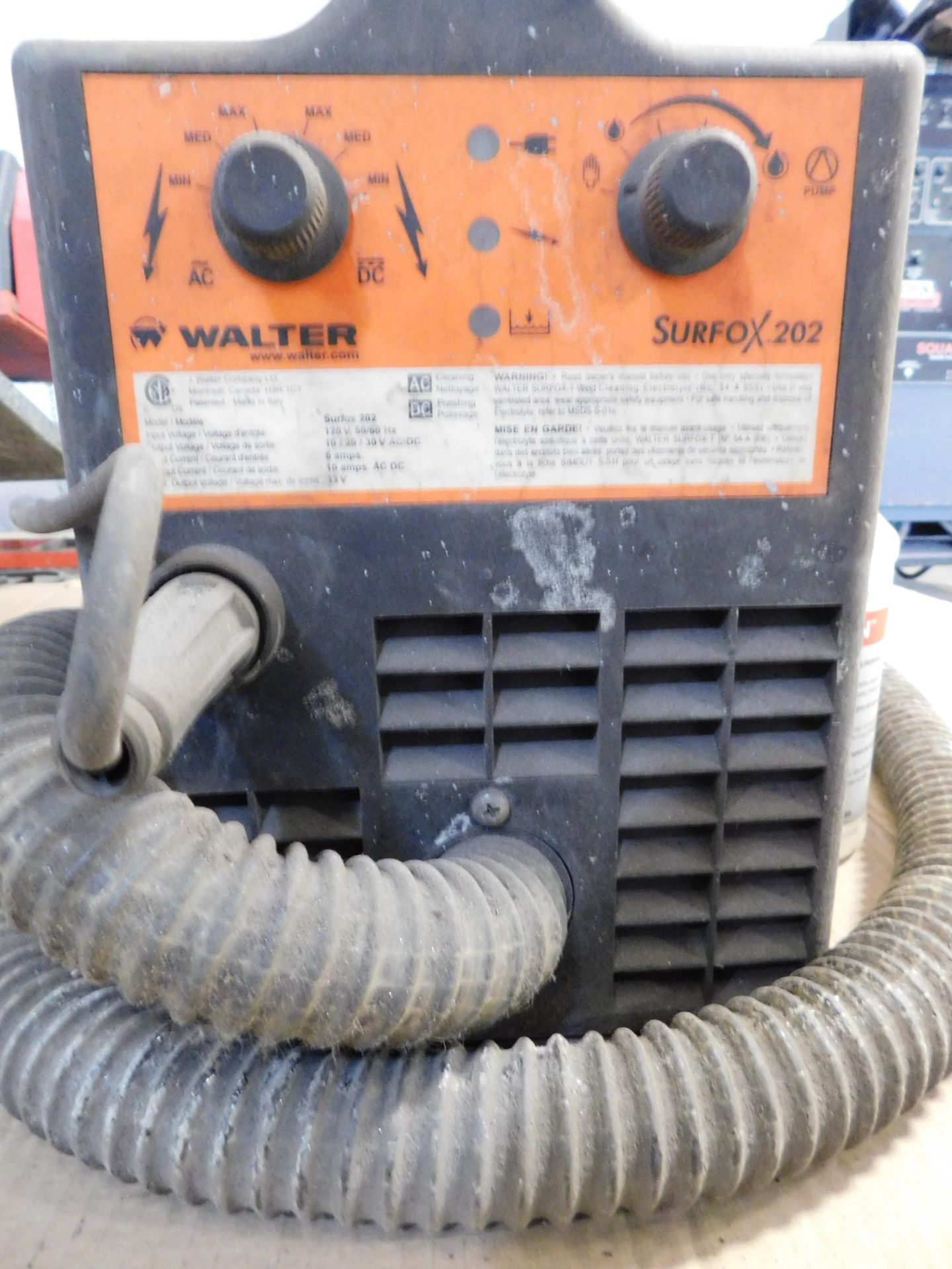 Walter Model Surfox 202 Weld Cleaning System