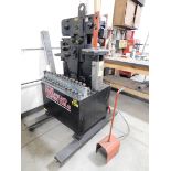 Cleveland Steel Tool 25-Ton Hydraulic Ironworker, SN 07772506, Max. Punch Cap: 1" Diameter Hole in