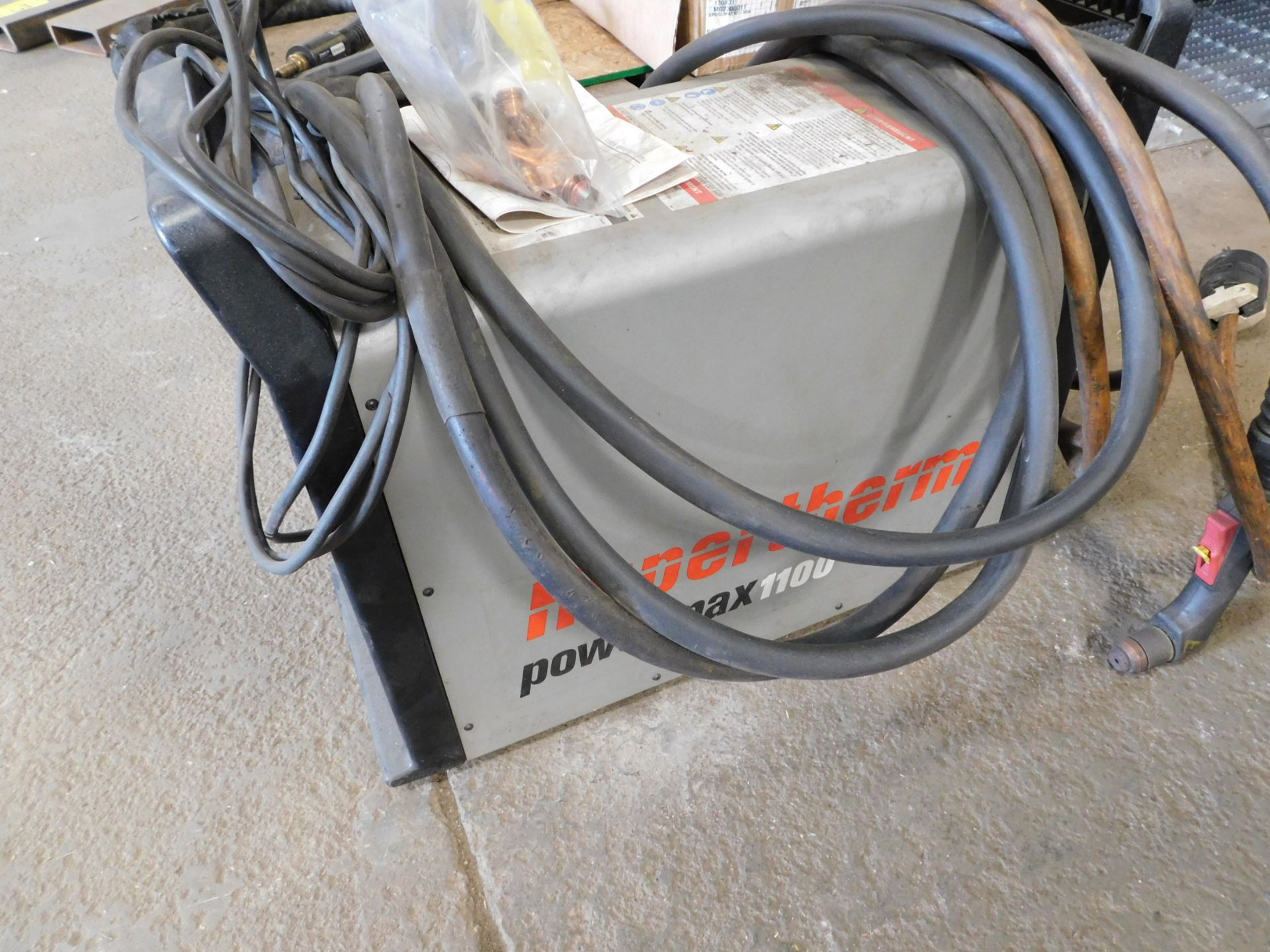 Hypertherm Powermax 1100 Plasma Cutter, SN 1100-016386, 208/240/480V, 1 Phase or 3 Phase - Image 3 of 6
