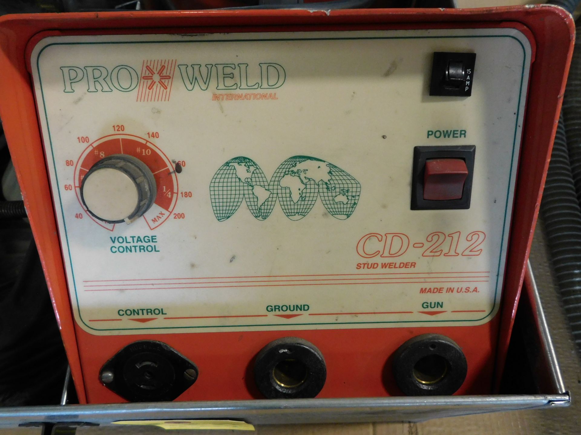 Pro Weld Model CD-212 Stud Welder with Case, 115V, 1 phs. - Image 2 of 3