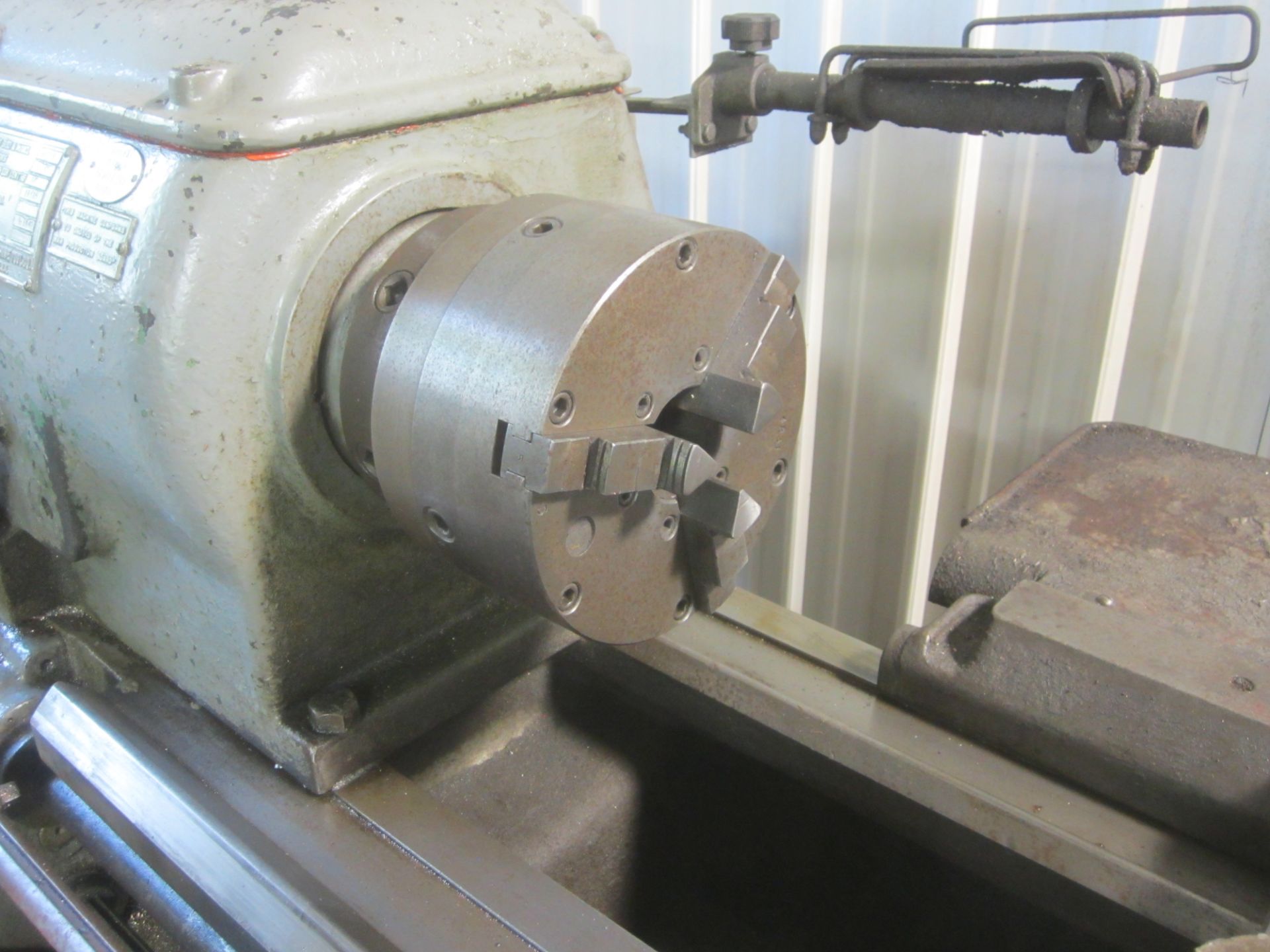 Monarch Model 16”CY Engine Lathe, s/n 22180, 18.5” X 36” Capacity, Taper Attachment, 8” 3-Jaw Chuck - Image 3 of 6