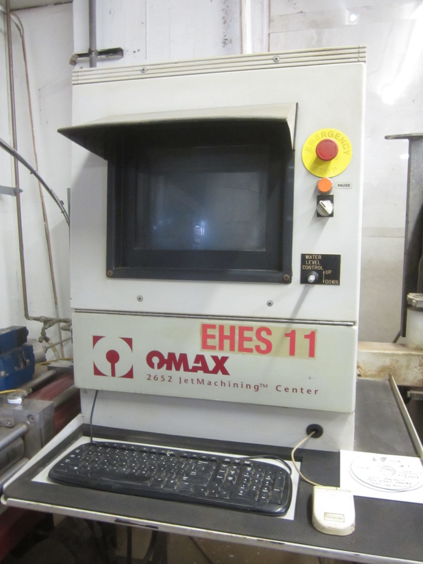 Omax Model 2652 Water Jet Machining Center, s/n A511535, with Accustream Model AS-6030, 60,000 PSI - Image 3 of 12