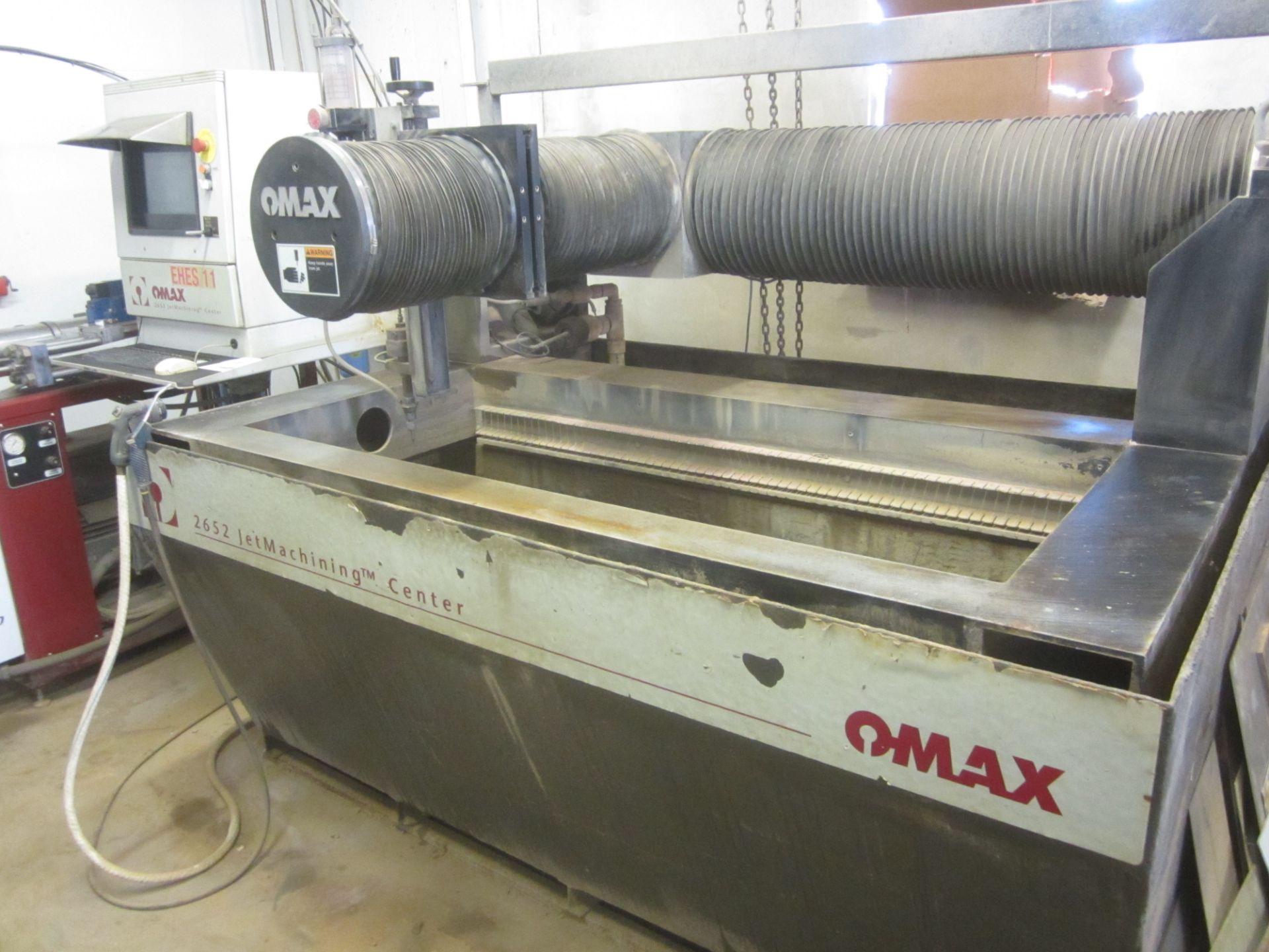 Omax Model 2652 Water Jet Machining Center, s/n A511535, with Accustream Model AS-6030, 60,000 PSI - Image 2 of 12