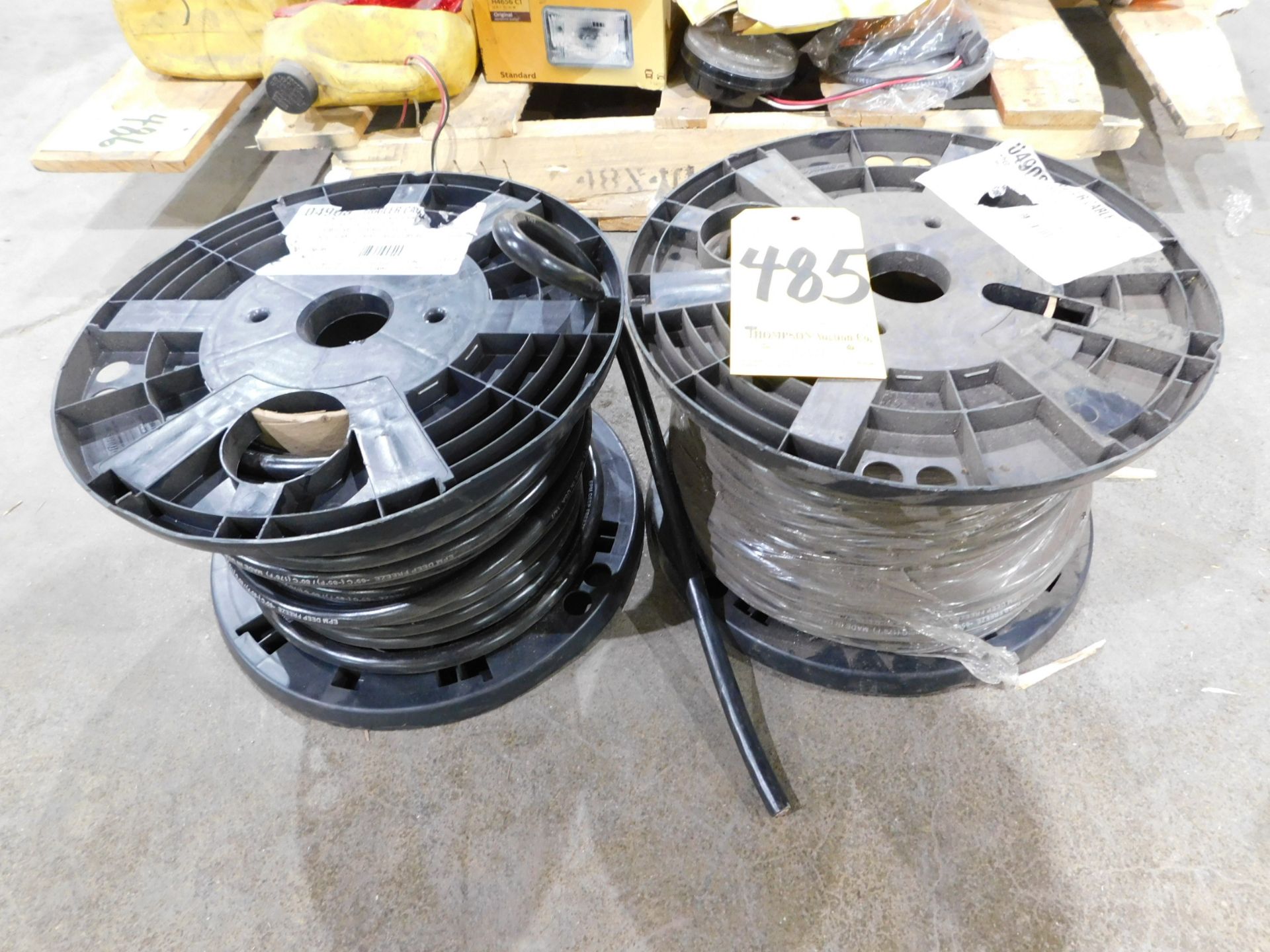 (2) Spools of Trailer Electrical Cable, 14 Ga.-7 Wire, Approx 175 ft. of Cable