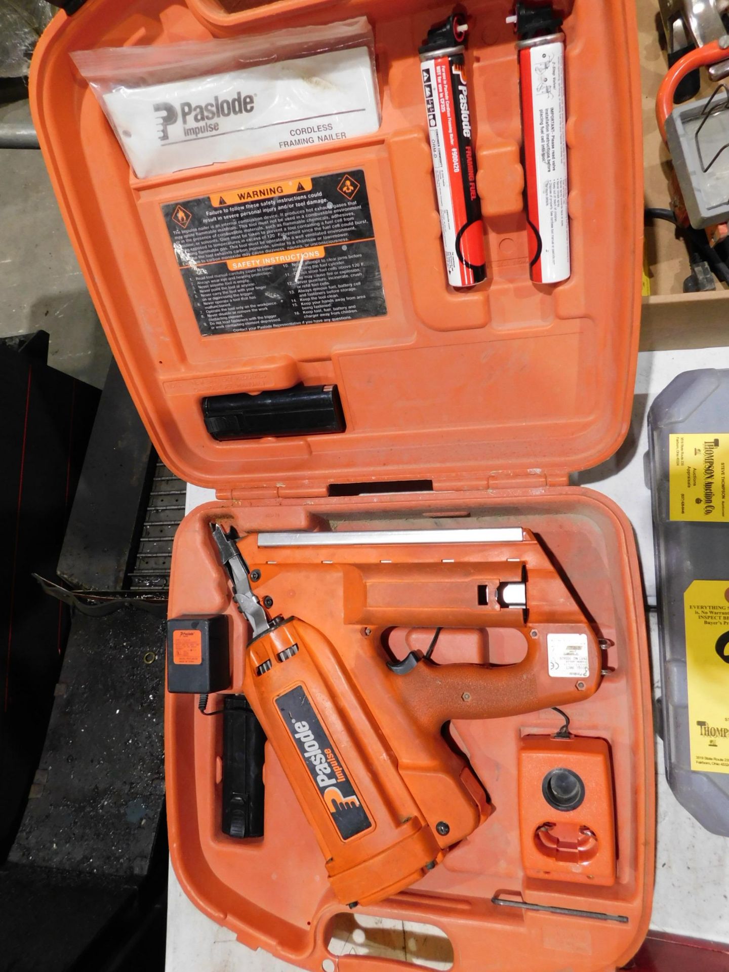 Paslode Impulse Cordless Framing Nailer with Case