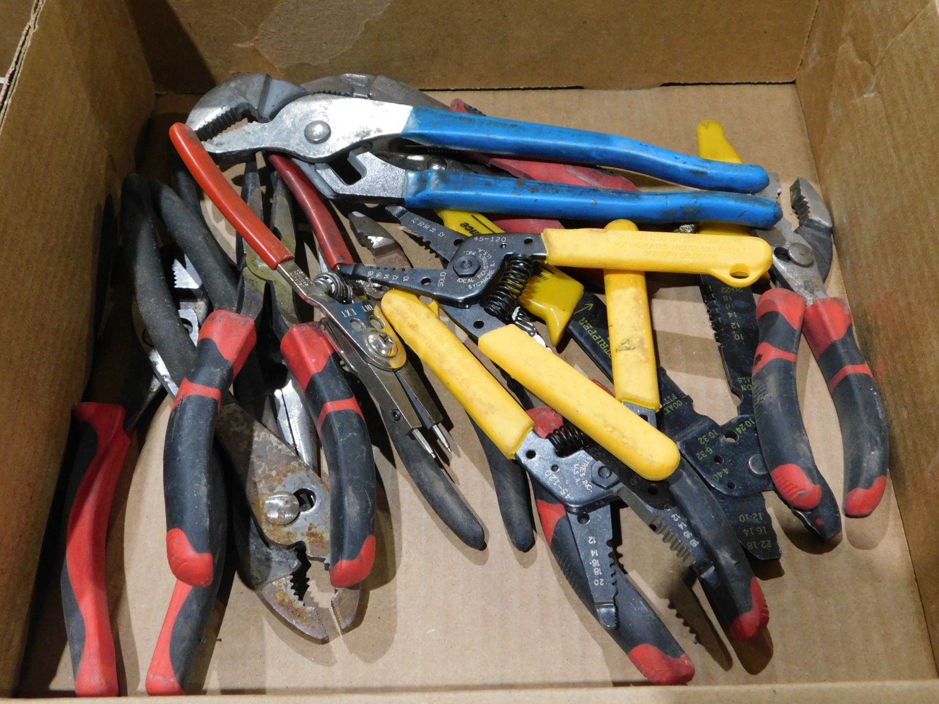 Pliers, Channel Locks, and Wire Strippers