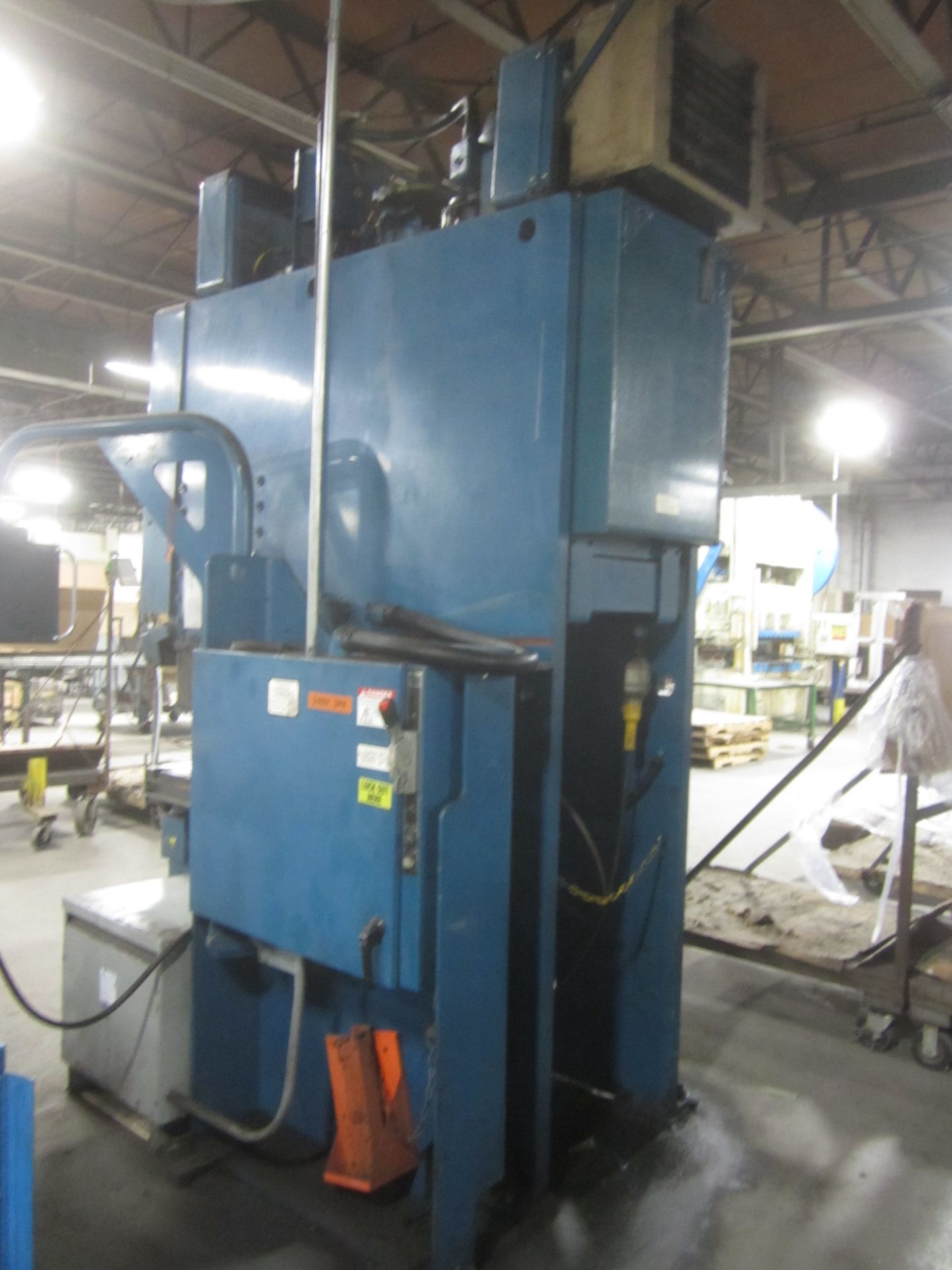 Cincinnati Model 75-OBS Hydraulic Punch Press, s/n 51814, 75 Ton, 8” Stroke Max., New 2000 - Image 6 of 9