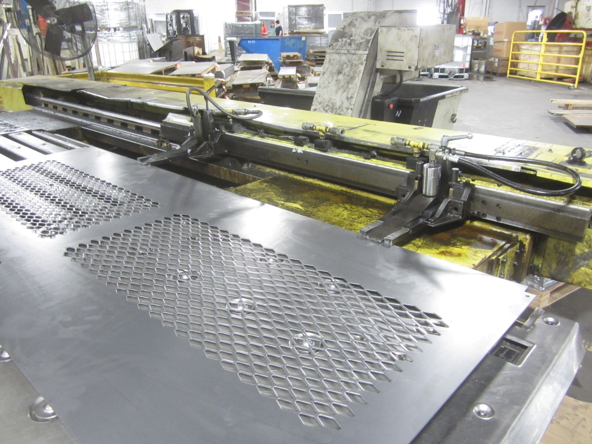 Muratec Model M5000 CNC Turret Punch, s/n 892, Fanuc 16P CNC Control, 45 Ton, 72” X 60” Sheet Size - Image 4 of 8