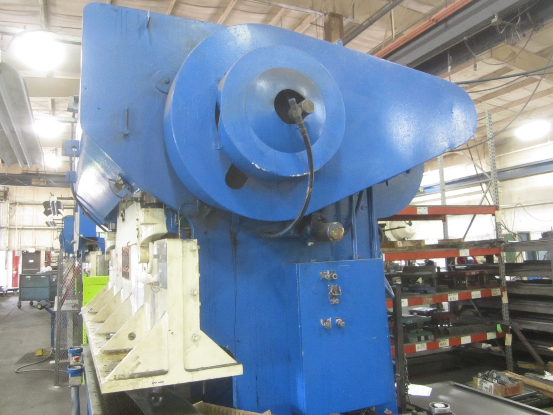 Chicago Dreis & Krump Model 810M Mechanical Press Brake, s/n L-15018, 110 Ton, 10’ Overall, 8’6” - Image 3 of 11