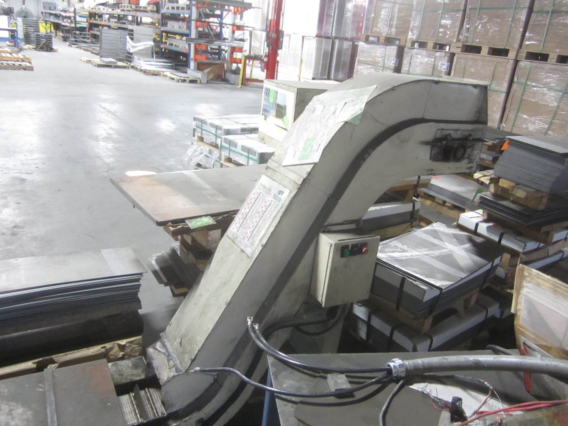 Muratec Vectrum Model 3046 Alpha CNC Turret Punch, s/n Unknown, with Muratec FI-1250 Cell Loader, - Image 7 of 11