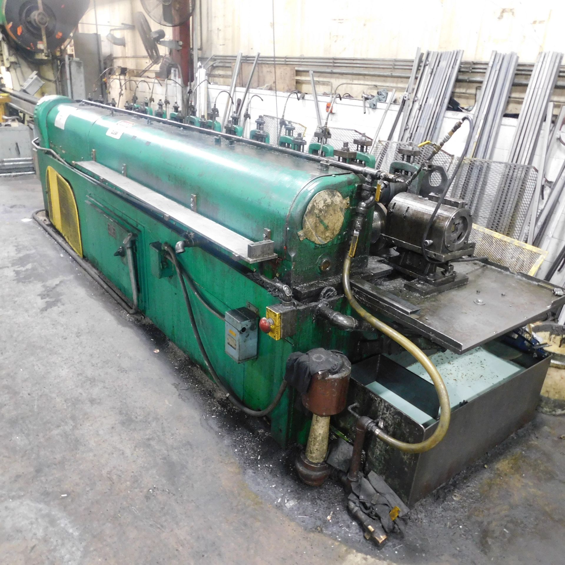 Tishken Model 32-MW-2 Roll Former, s/n 102098-262, 12 Stand, 2” Arbors, 12” Horizontal Centers - Image 3 of 16