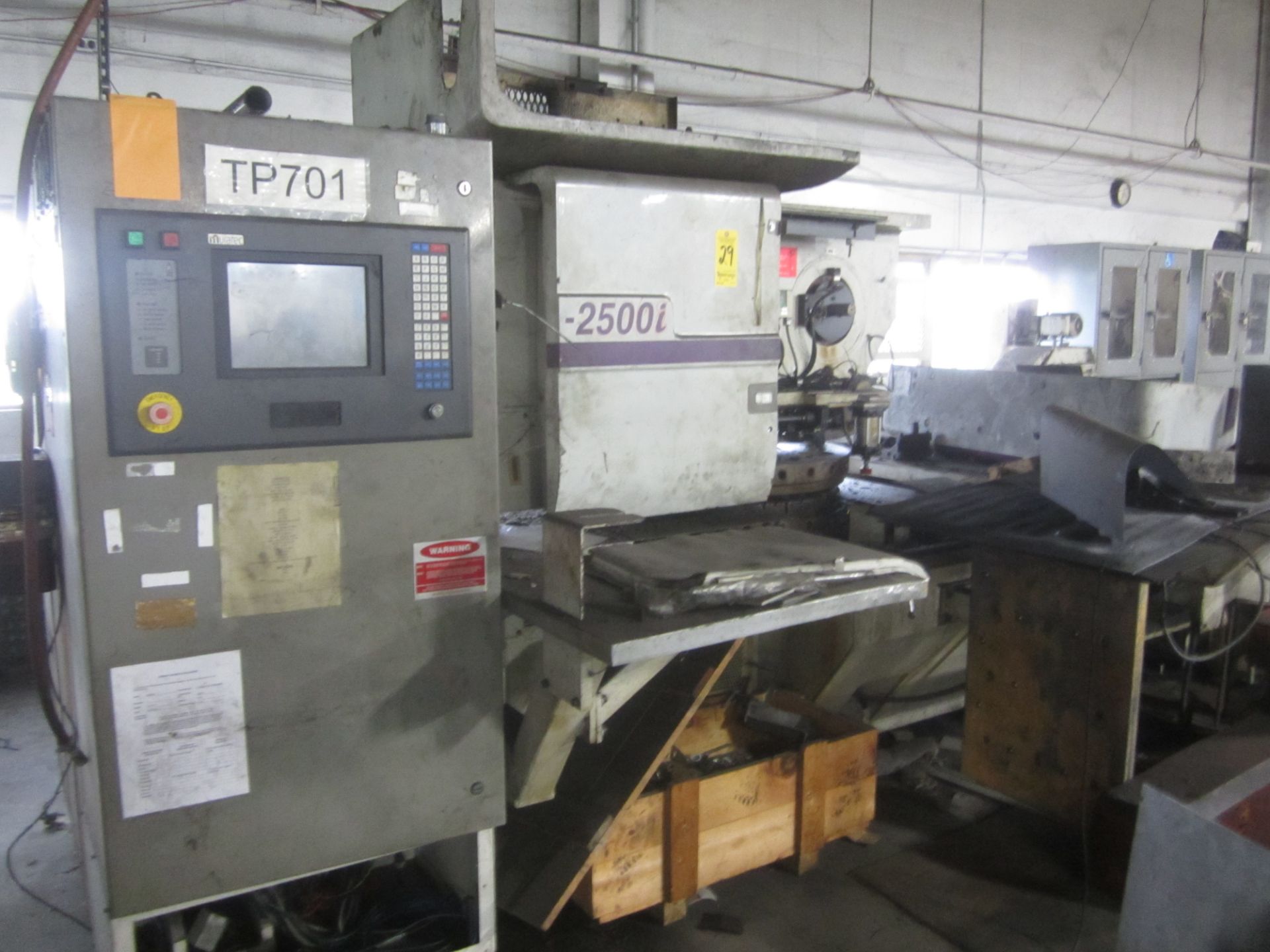 Murata Wiedemann Model C-2500i CNC Turret Punch, s/n 5118, Parts Machine, LOADING FEE $3,500.00 - Image 2 of 7