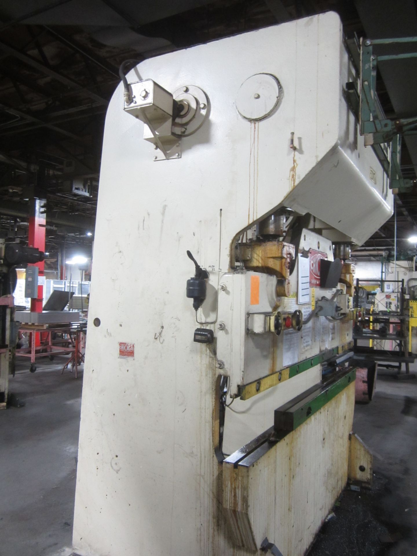Chicago Dreis & Krump Model 68R Mechanical Press Brake, s/n L18834, 150 Ton, 8’ Overall, 6’6” - Image 5 of 8