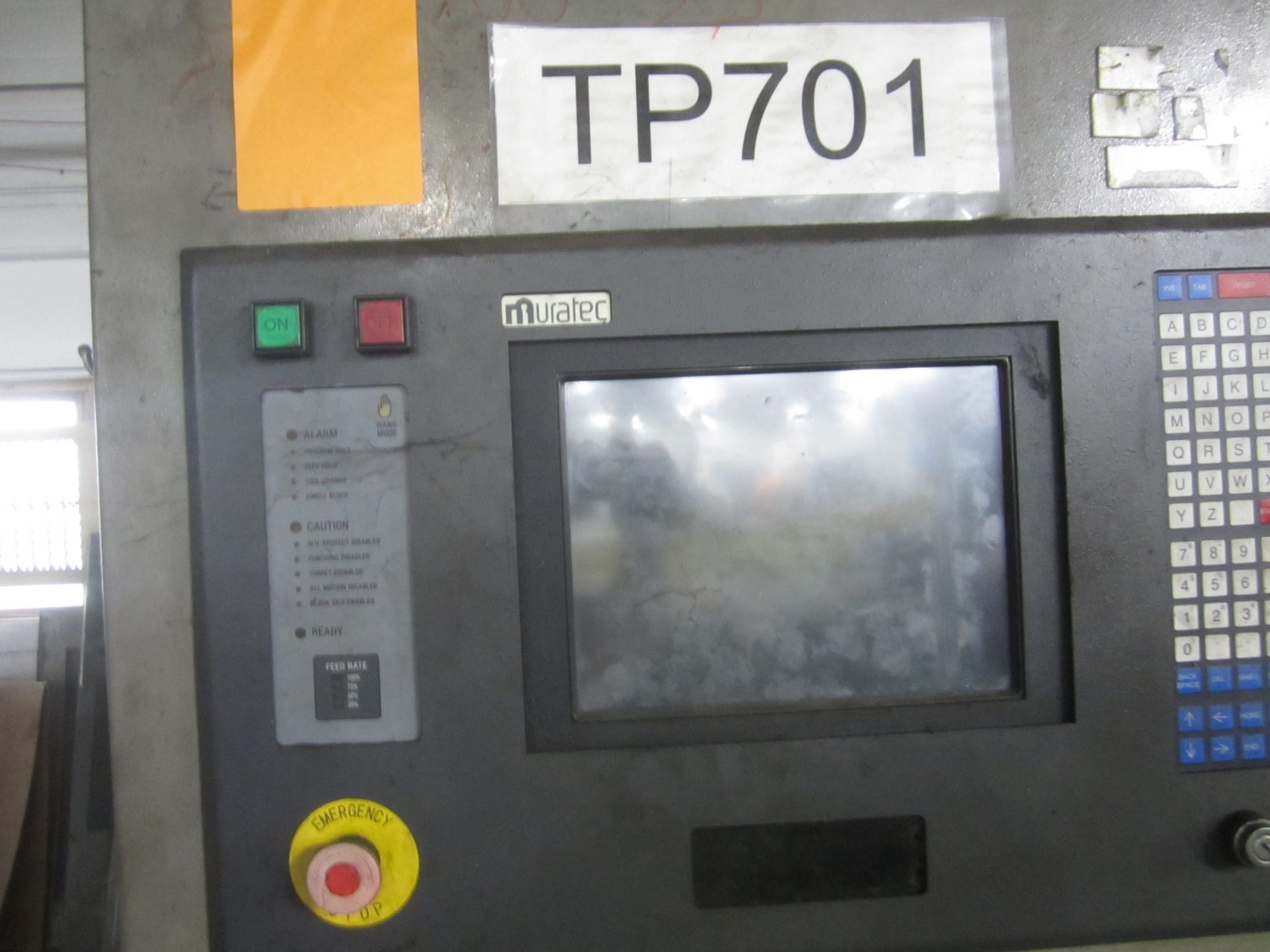 Murata Wiedemann Model C-2500i CNC Turret Punch, s/n 5118, Parts Machine, LOADING FEE $3,500.00 - Image 5 of 7